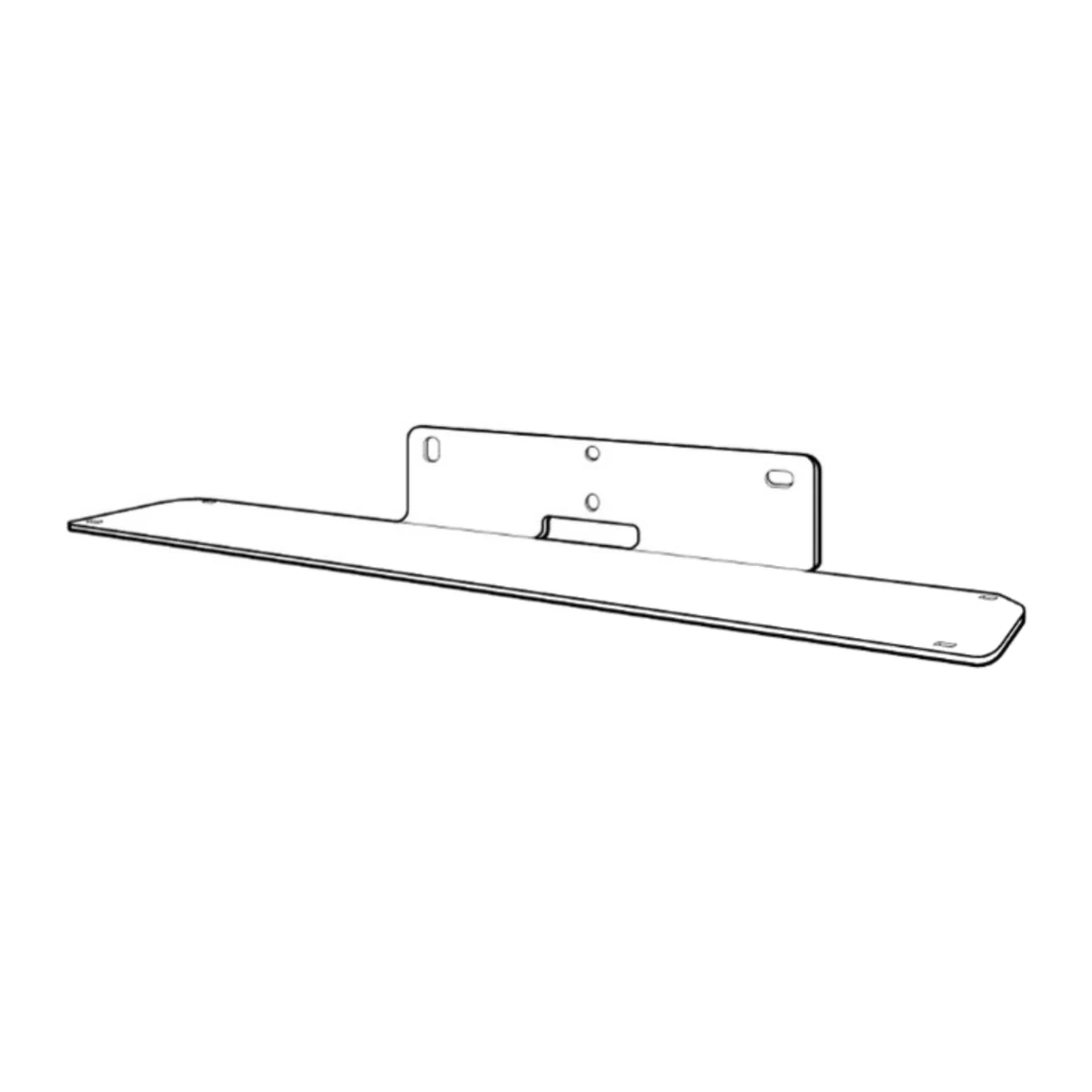 Loewe wall mount klang bar Wandhalterung in Schwarz