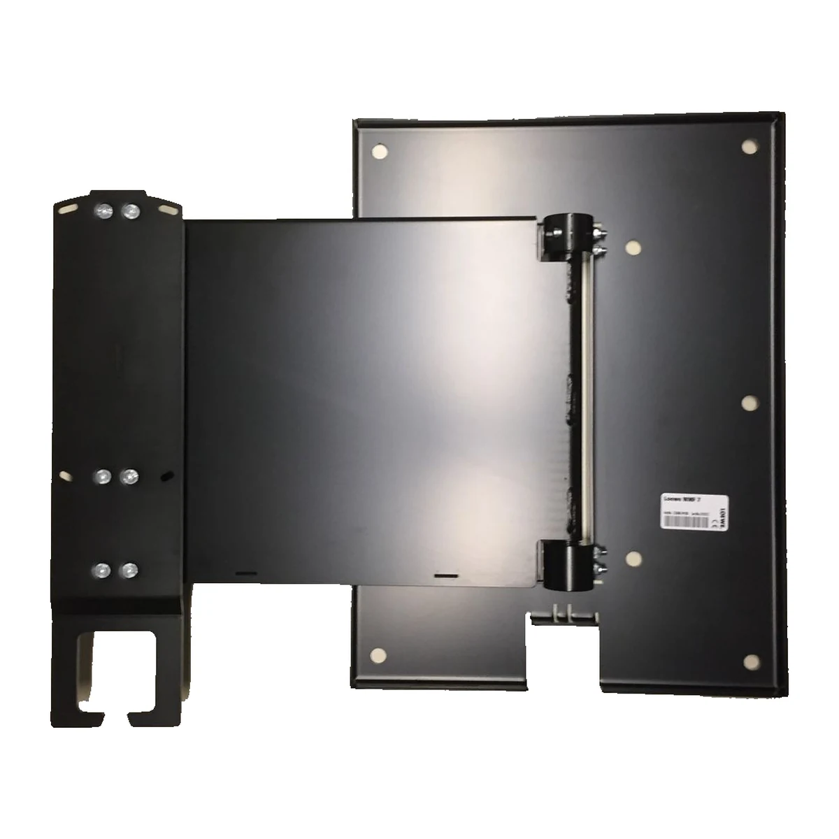 Loewe WMF 7 Wandhalterung, Rückseite mit Wandplatte und Halterung