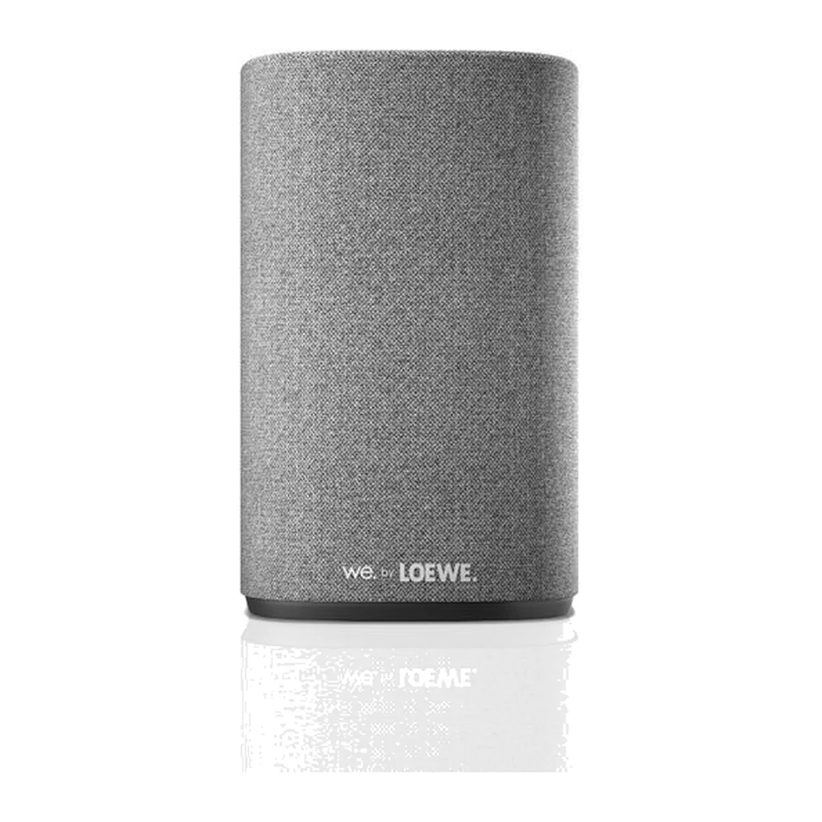 Loewe We. BOOST Satellitenlautsprecher in Ash Grey, Frontansicht