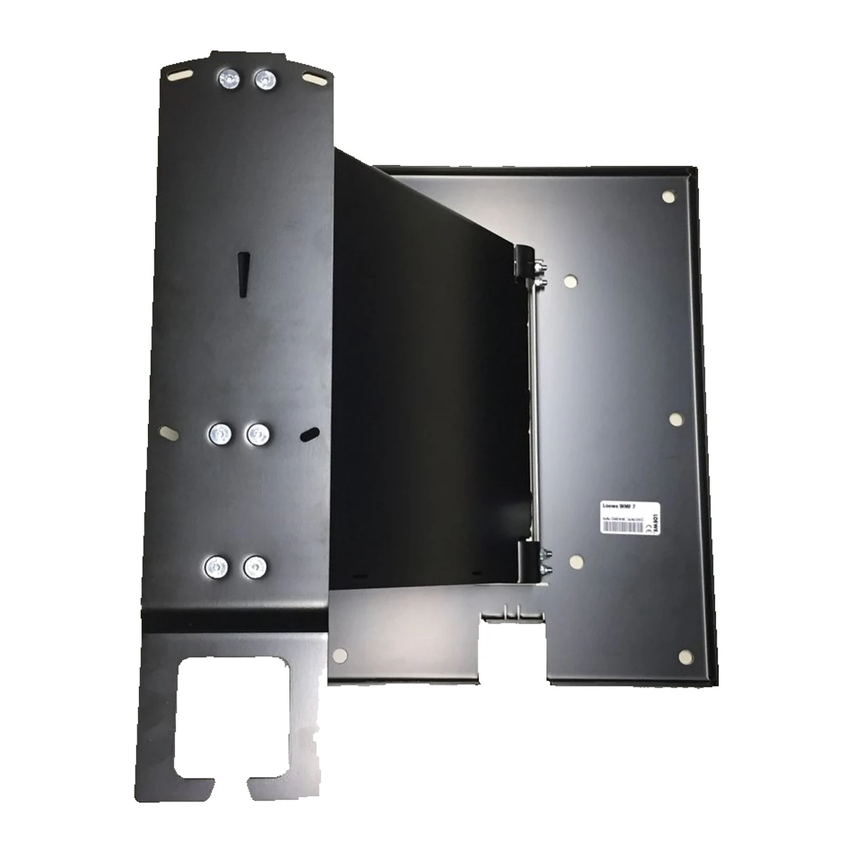 Loewe WMF 7 Wandhalterung, zusammengefaltet flach an der Wand