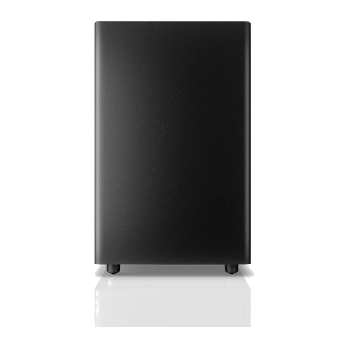Loewe We. BOOST Subwoofer in Schwarz, Frontansicht