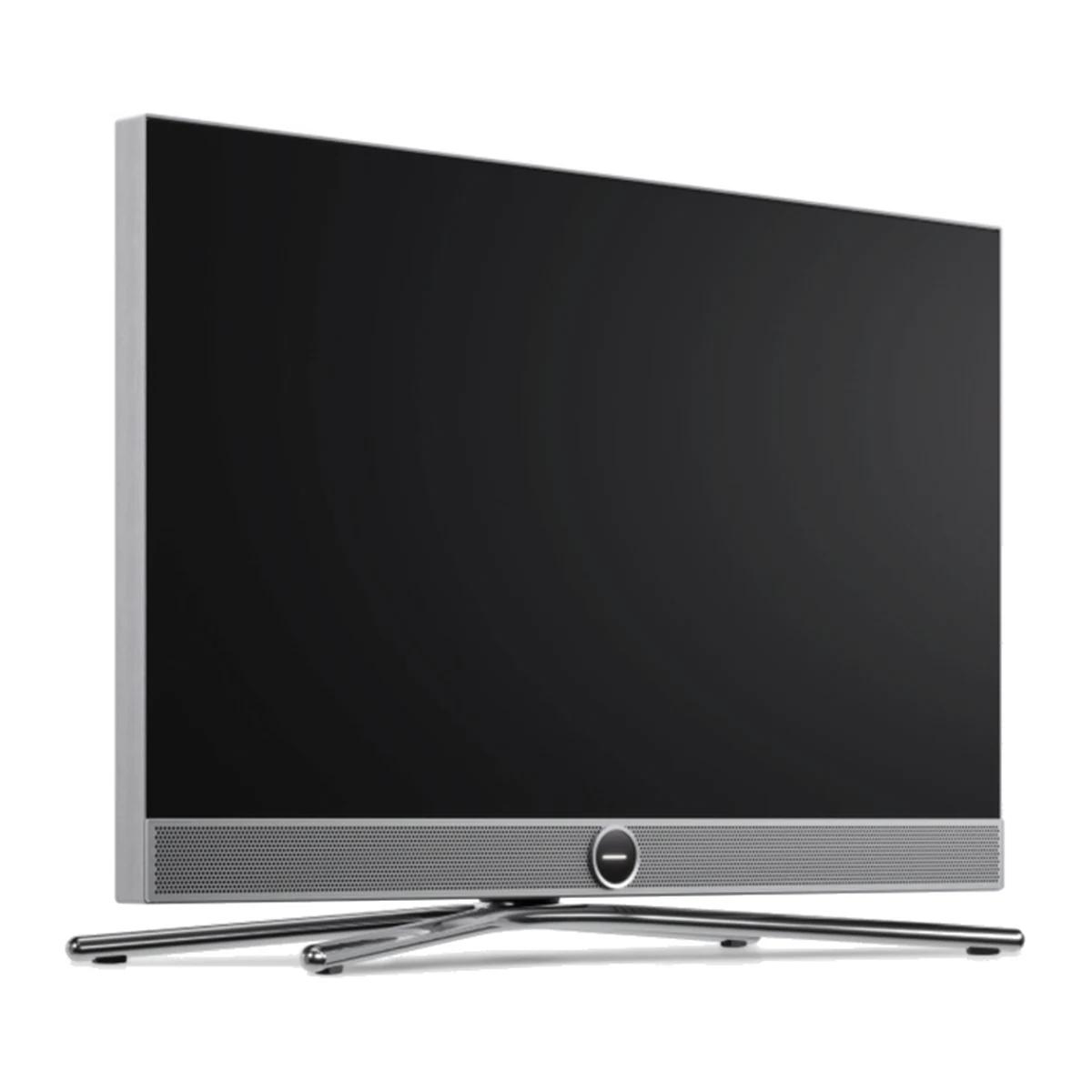 Loewe vega 32 in alu brushed, 4K-Fernseher mit gebürstetem Aluminium-Rahmen