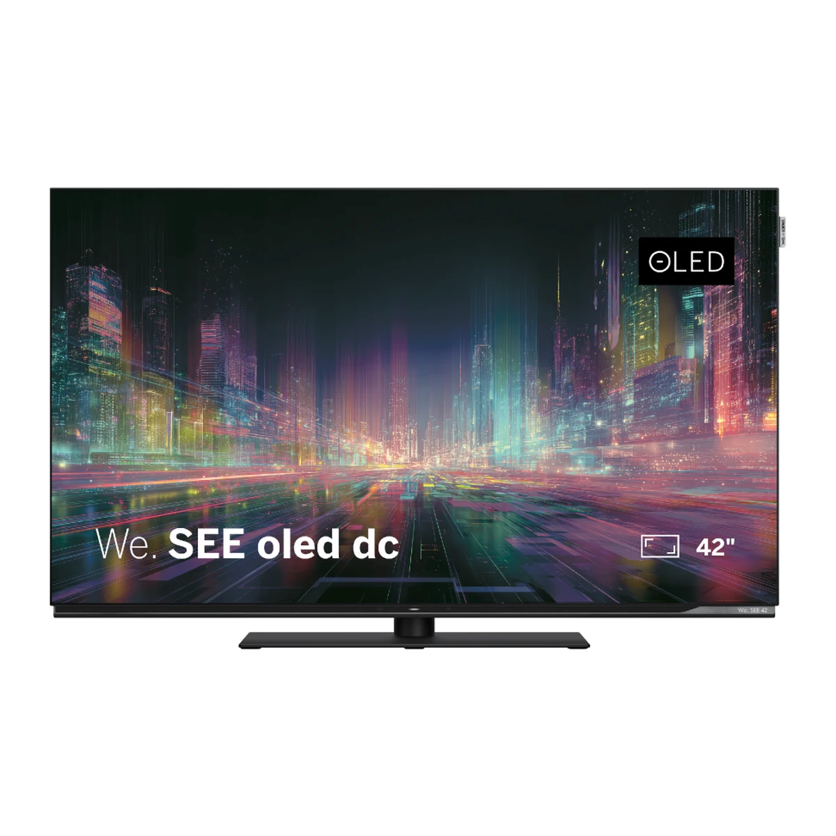 Loewe We. SEE 42 oled dc, coal black, 42-Zoll-OLED-Fernseher
