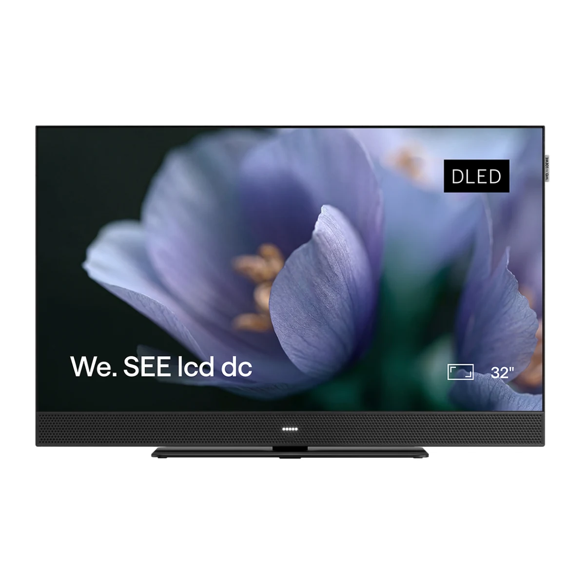 Loewe We. SEE 32 lcd dc in Coal Black, 32-Zoll-LCD-Fernseher