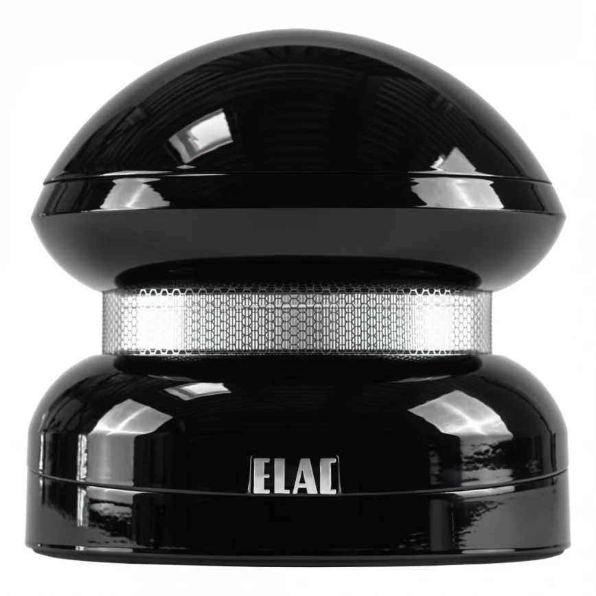 ELAC 4Pi Plus V, Schwarz Hochglanz