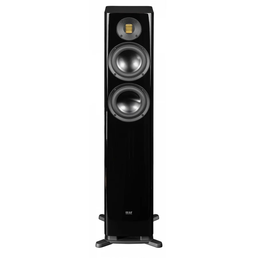 ELAC SOLANO FS 287.2, Schwarz Hochglanz