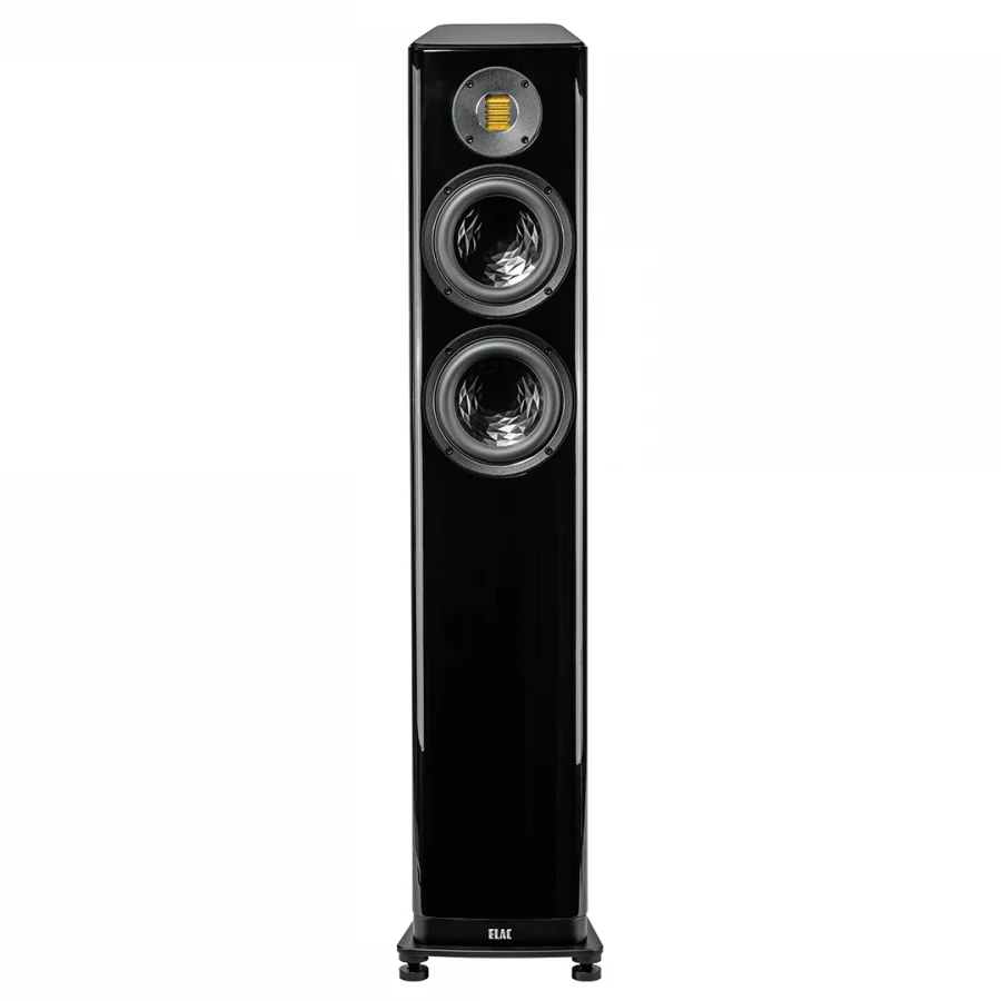 ELAC Vela FS 407.2, Schwarz Hochglanz