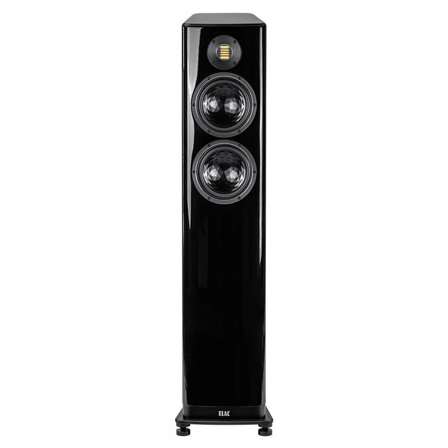 ELAC Vela FS 408.2, Schwarz Hochglanz