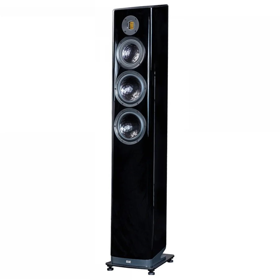 ELAC Vela FS 409.2 Standlautsprecher, Schwarz Hochglanz