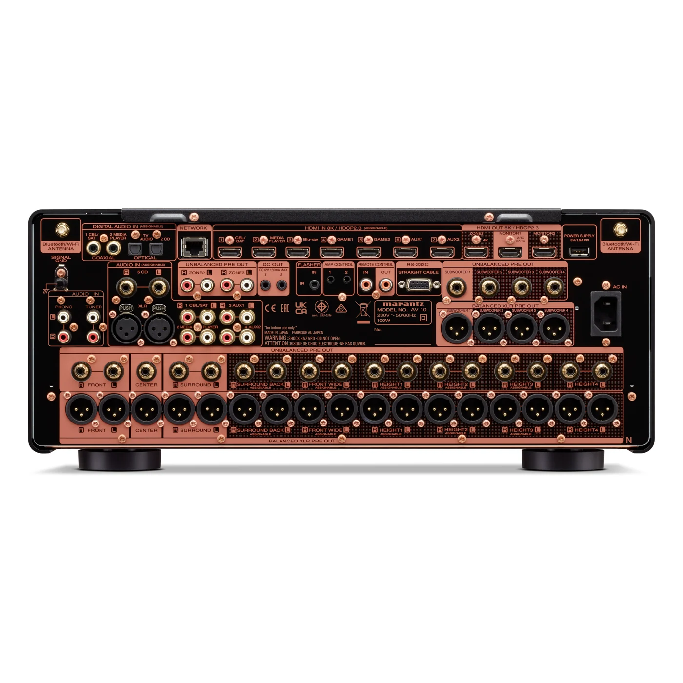 Marantz AV 10 in Schwarz