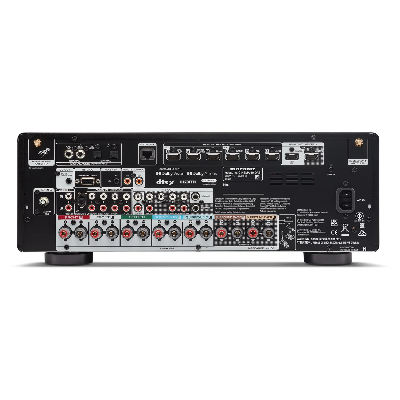 Marantz CINEMA 60 DAB in Schwarz