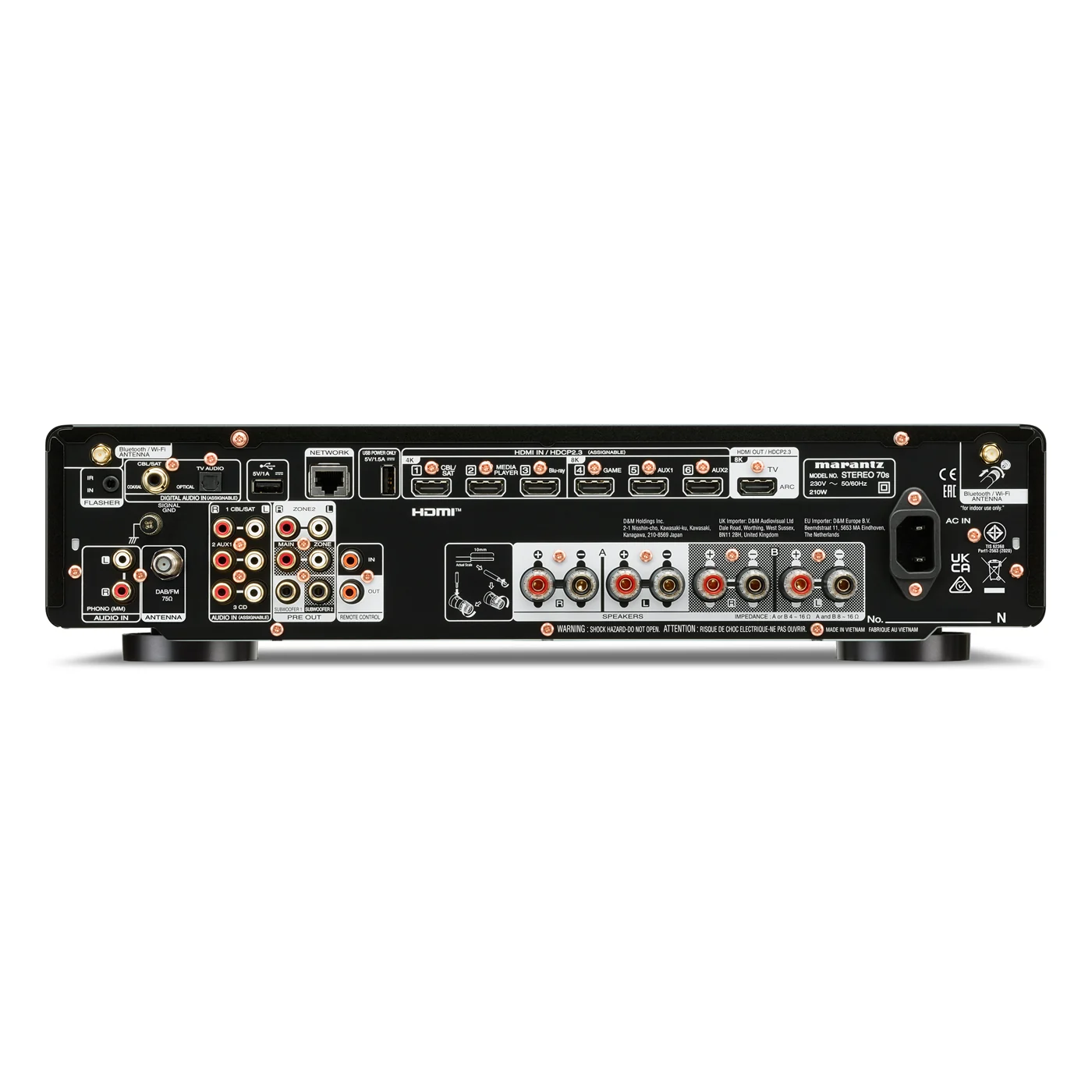 Marantz STEREO 70s in Schwarz