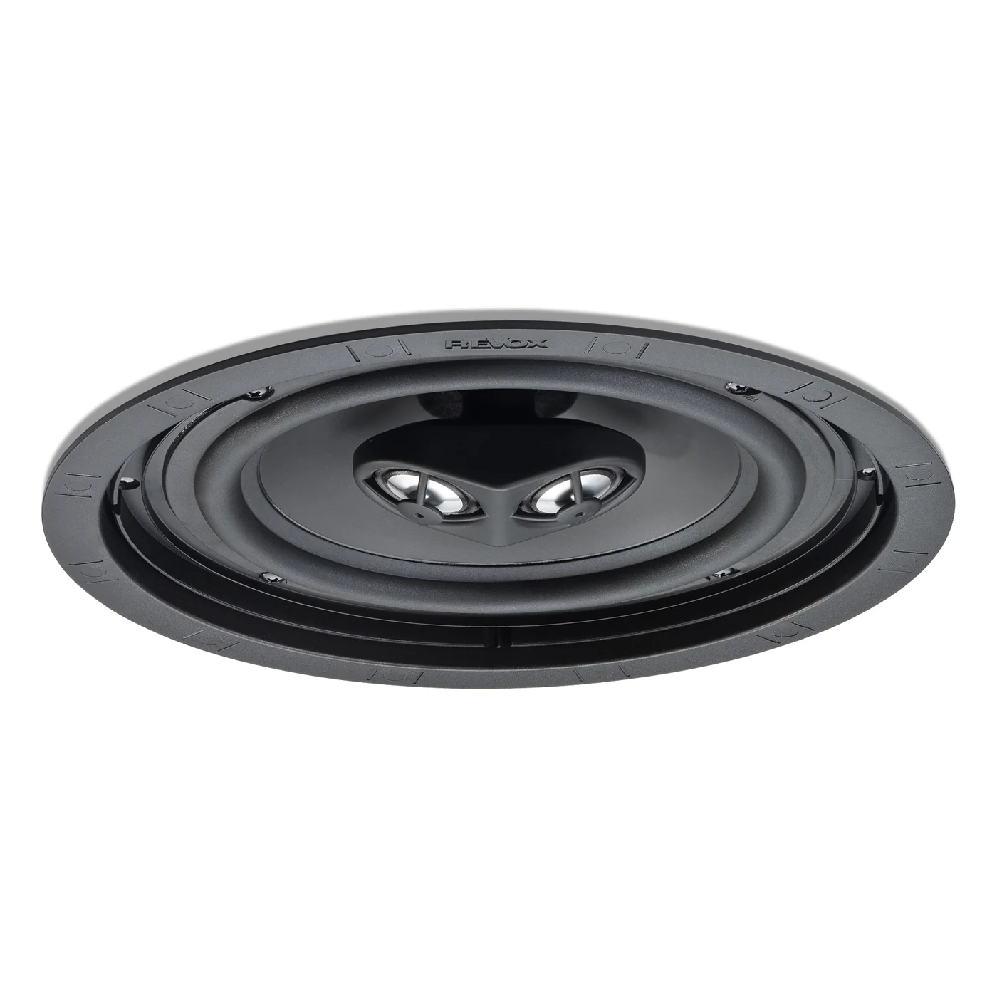 Revox Inceiling I82 Stereo in Schwarz, Frontansicht