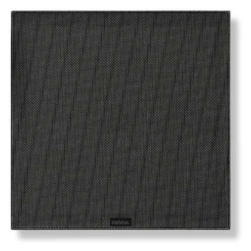 Revox Inwall I52 in Schwarz, Frontansicht