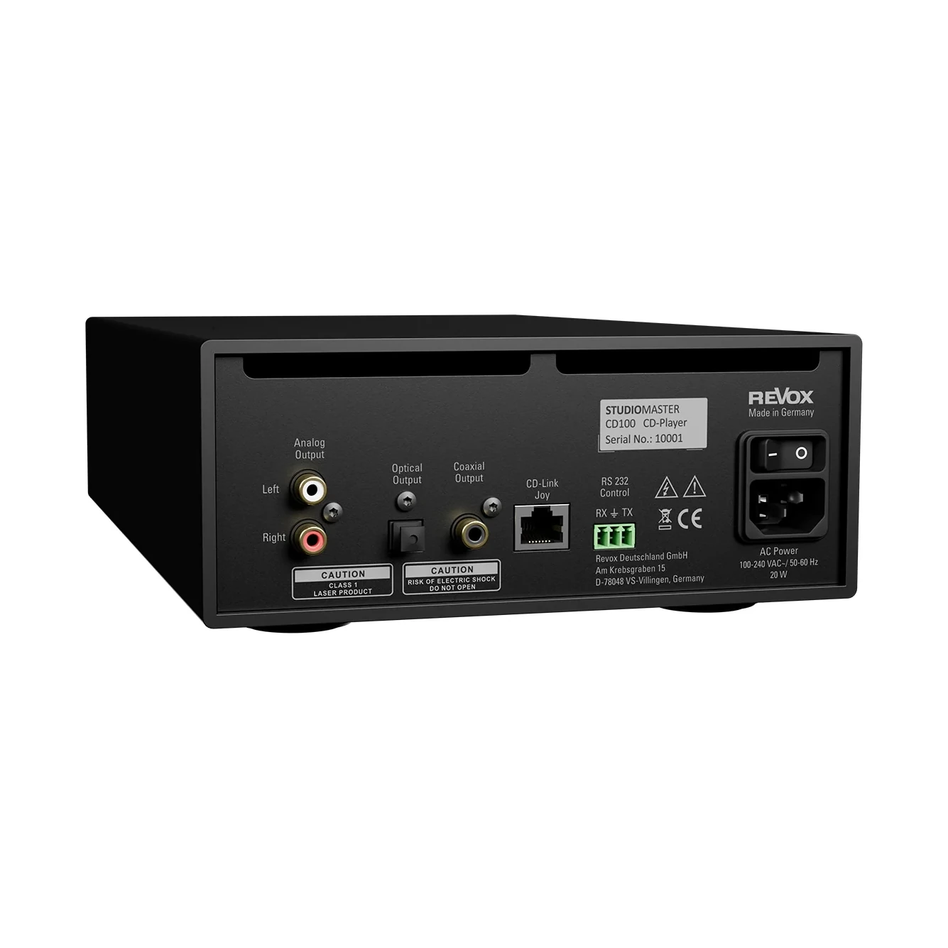revox studiomaster cd100 schwarz 3