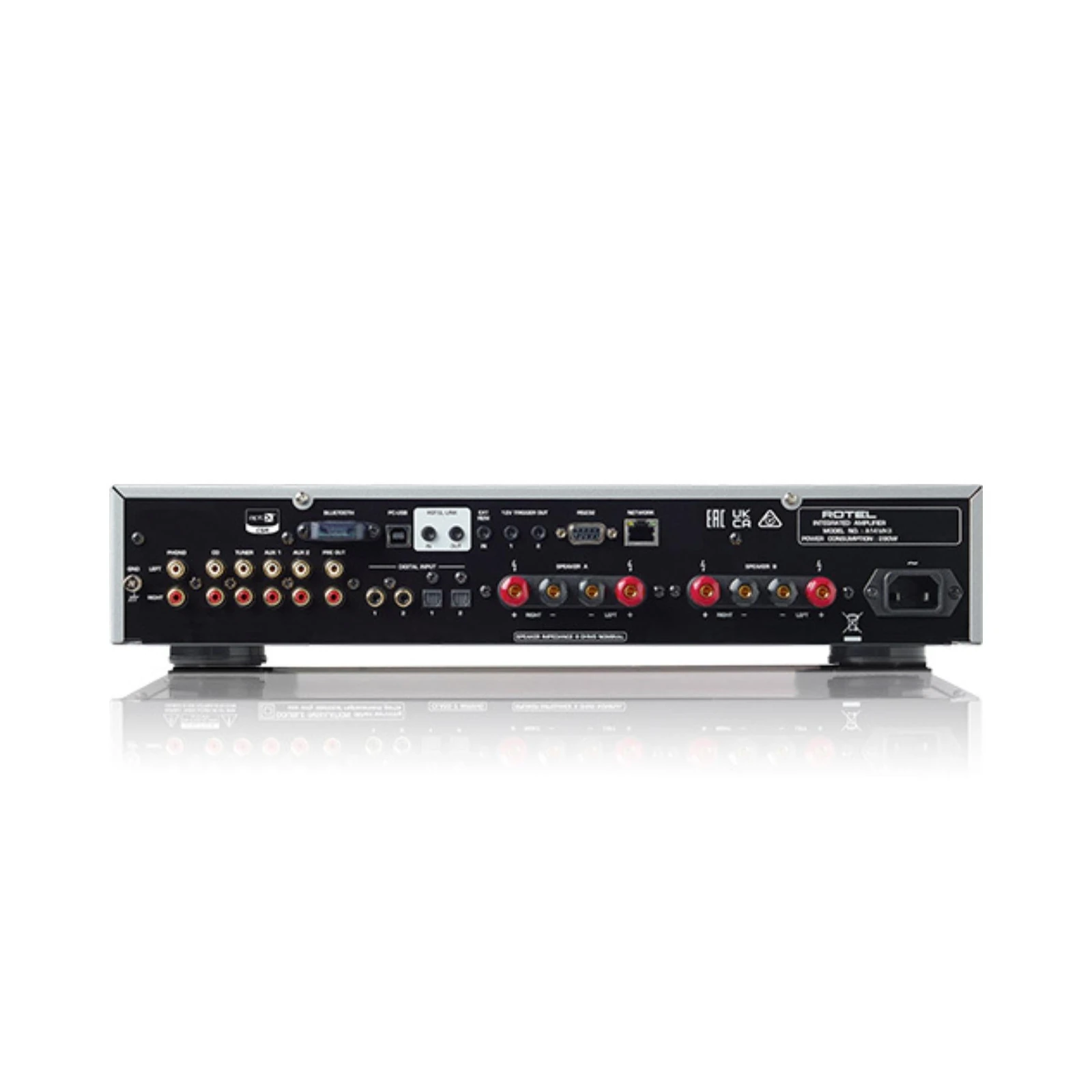 Rotel A14 MkII - Rückseite