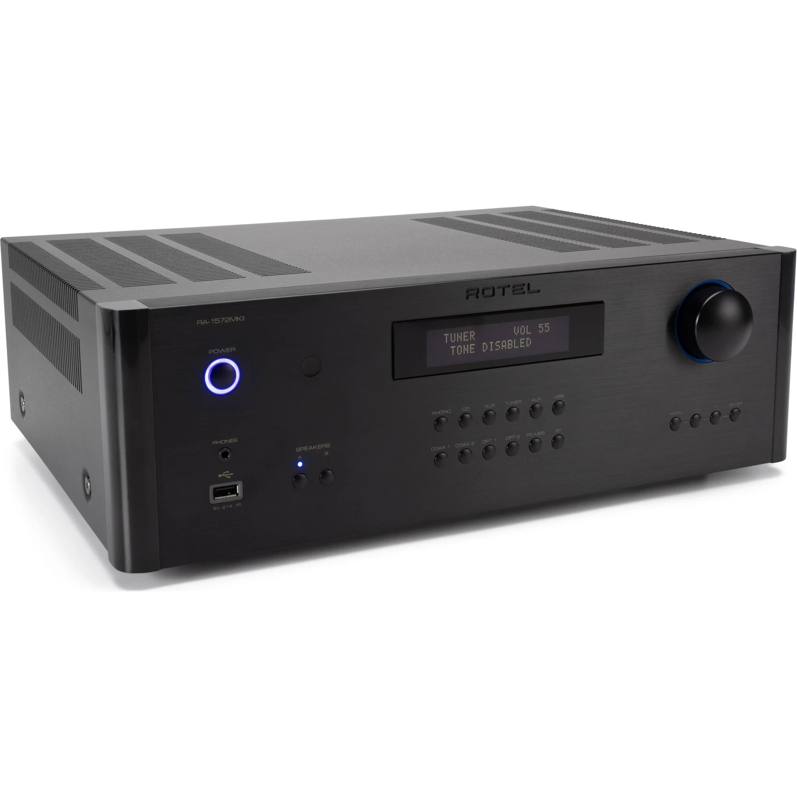Rotel RA-1572 MkII - Ansicht schräg