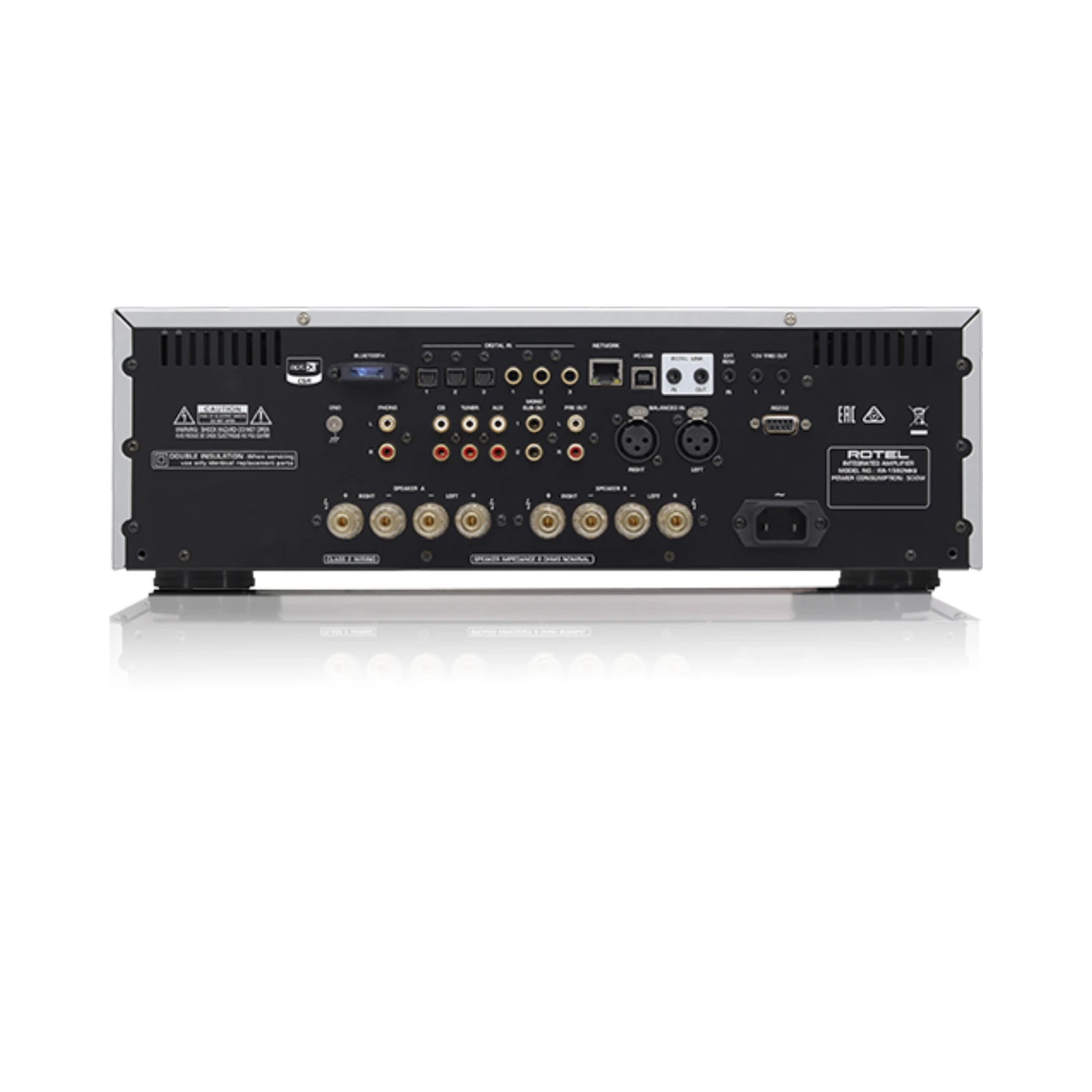 Rotel RA-1592 MkII - Rückseite