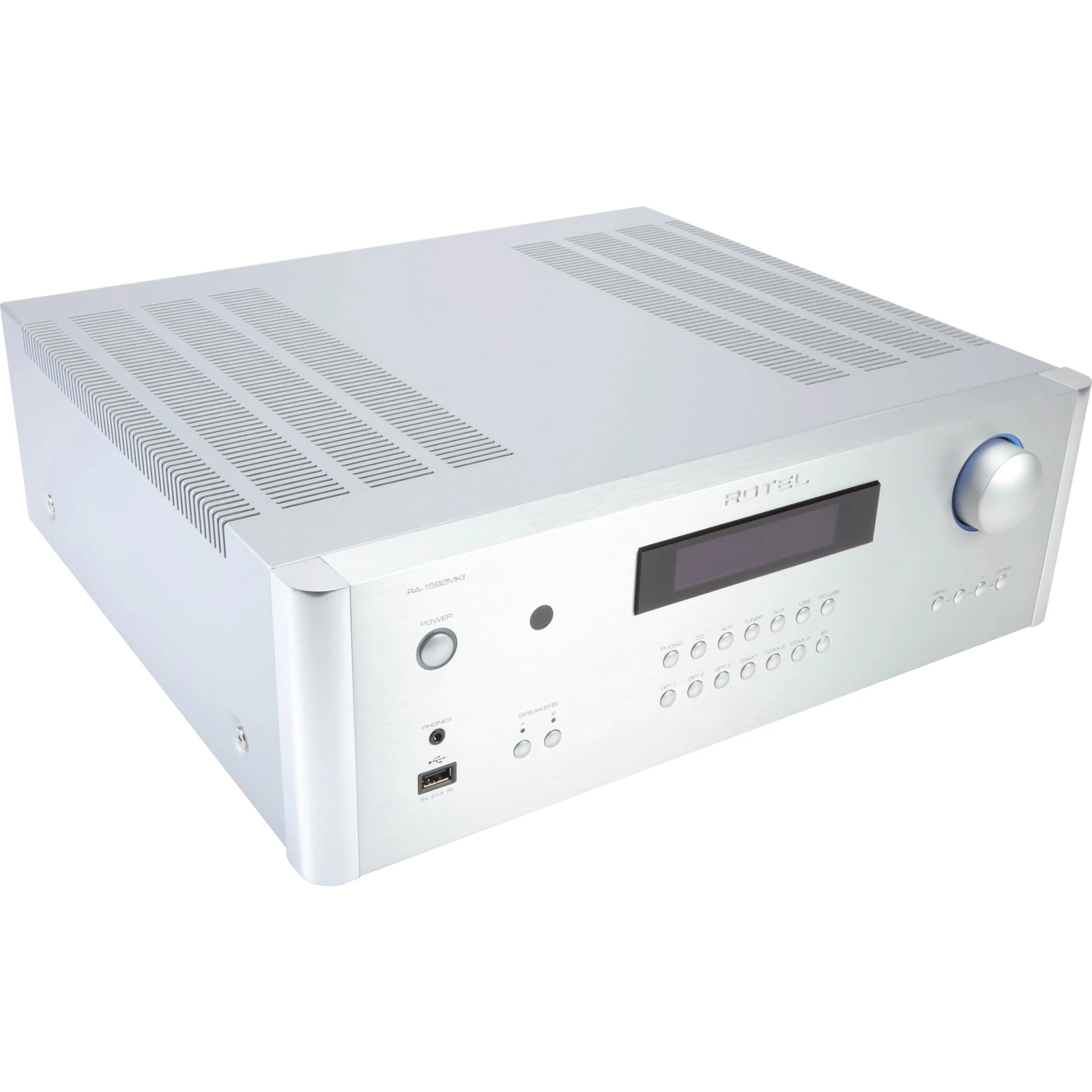 Rotel RA-1592 MkII - Ansicht schräg