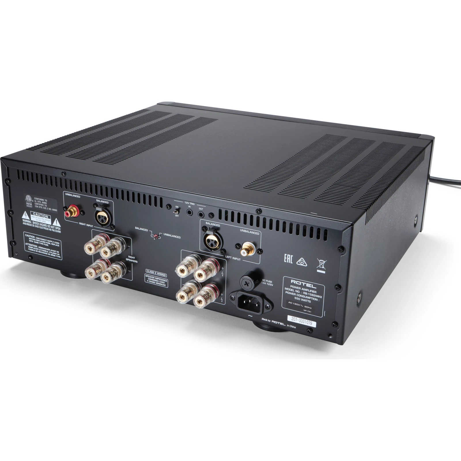 Rotel RB-1582 MkII - Ansicht schräg