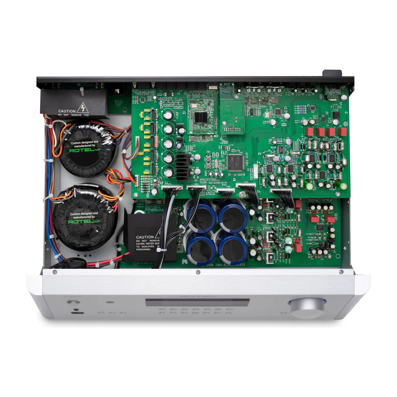 Rotel RC-1590 MkII - Innenansicht