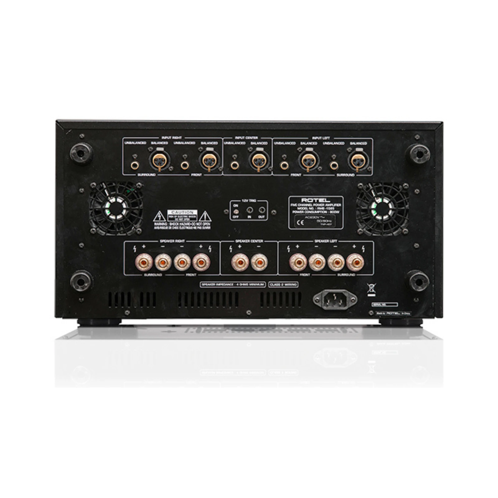 Rotel RMB-1555 - Rückseite