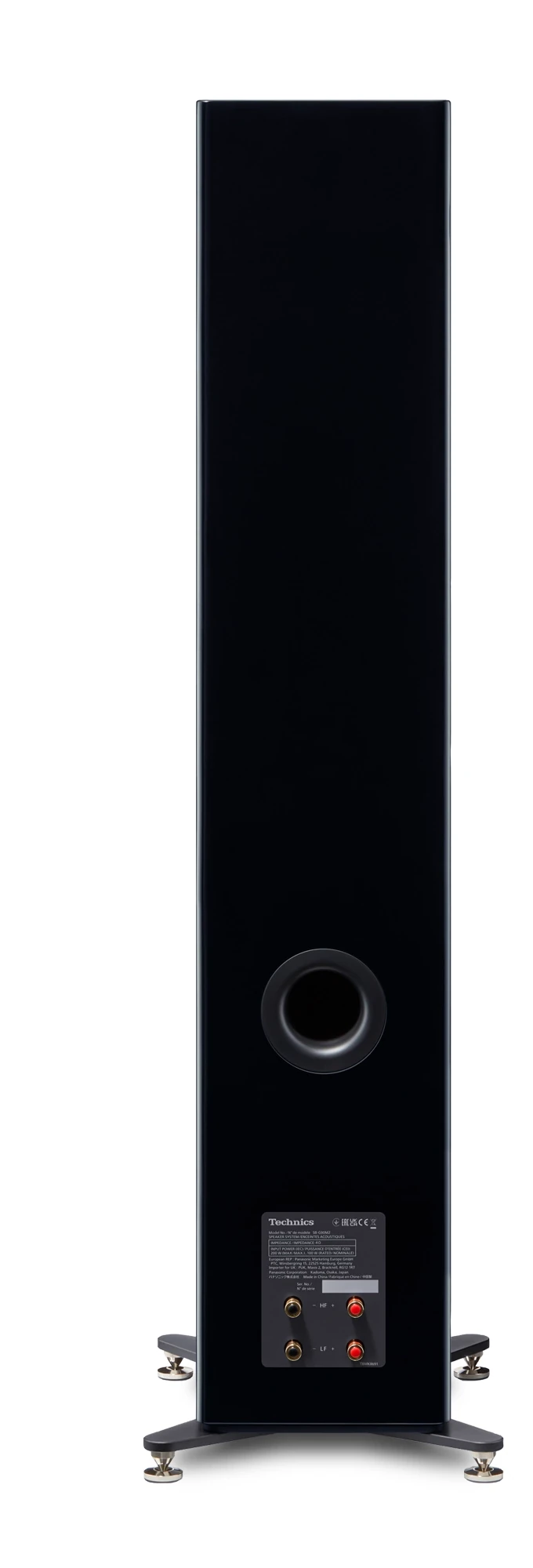 Technics SB-G90M2 Standlautsprecher, Rückansicht