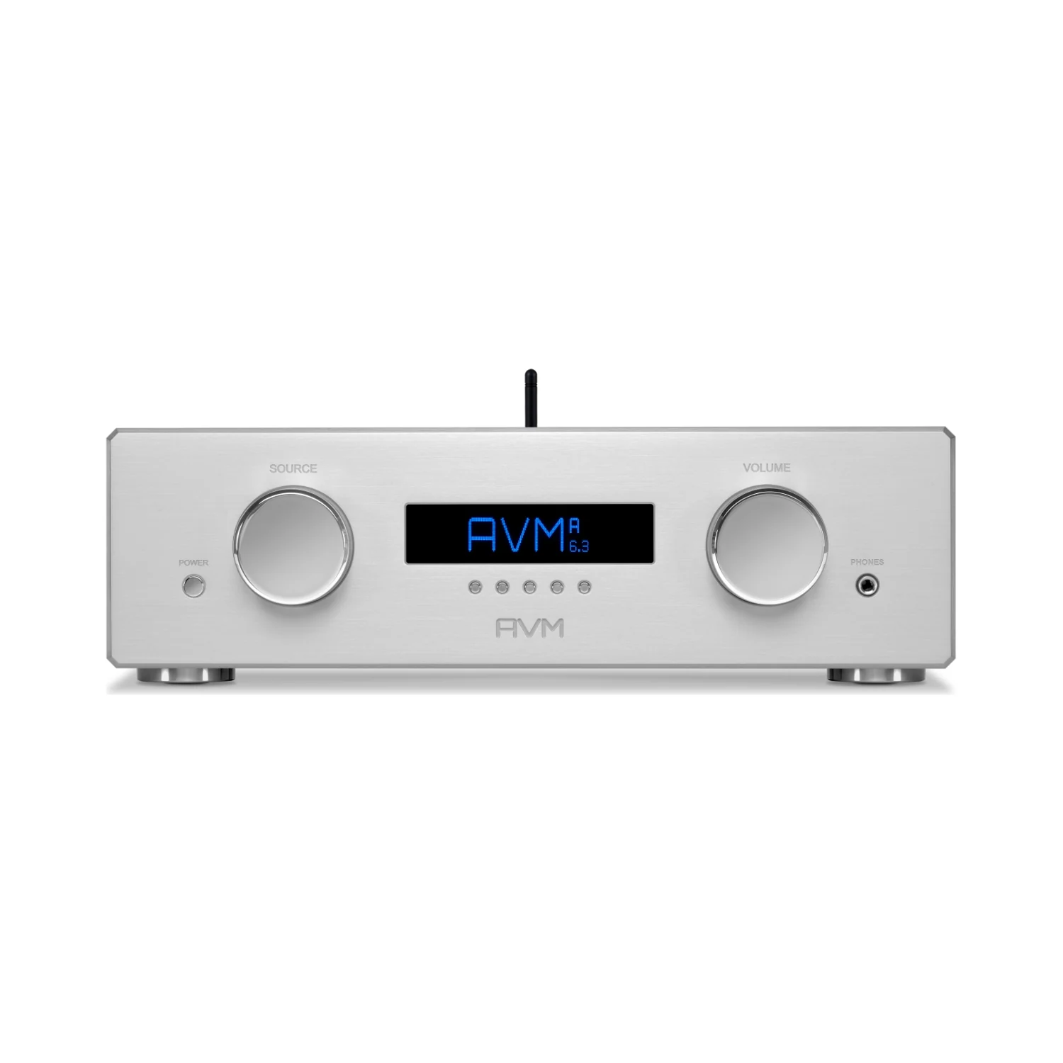 AVM A 6.3 Alu Silber (silber), Frontansicht