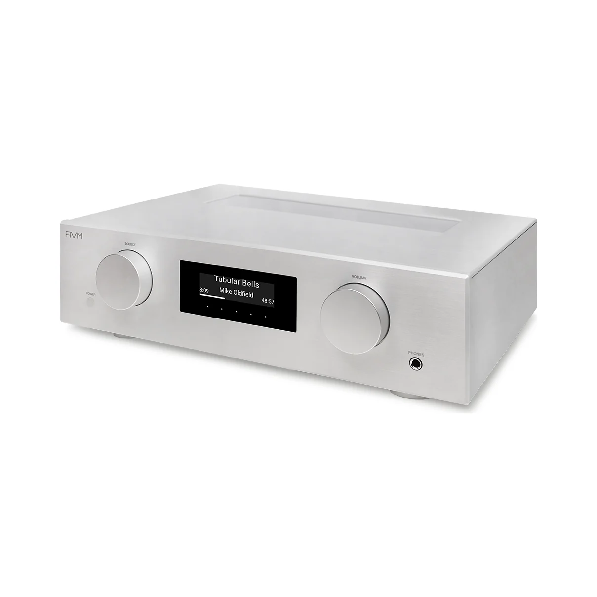 AVM AS 5.3 in Alu Silber (silber), Ansicht von vorn