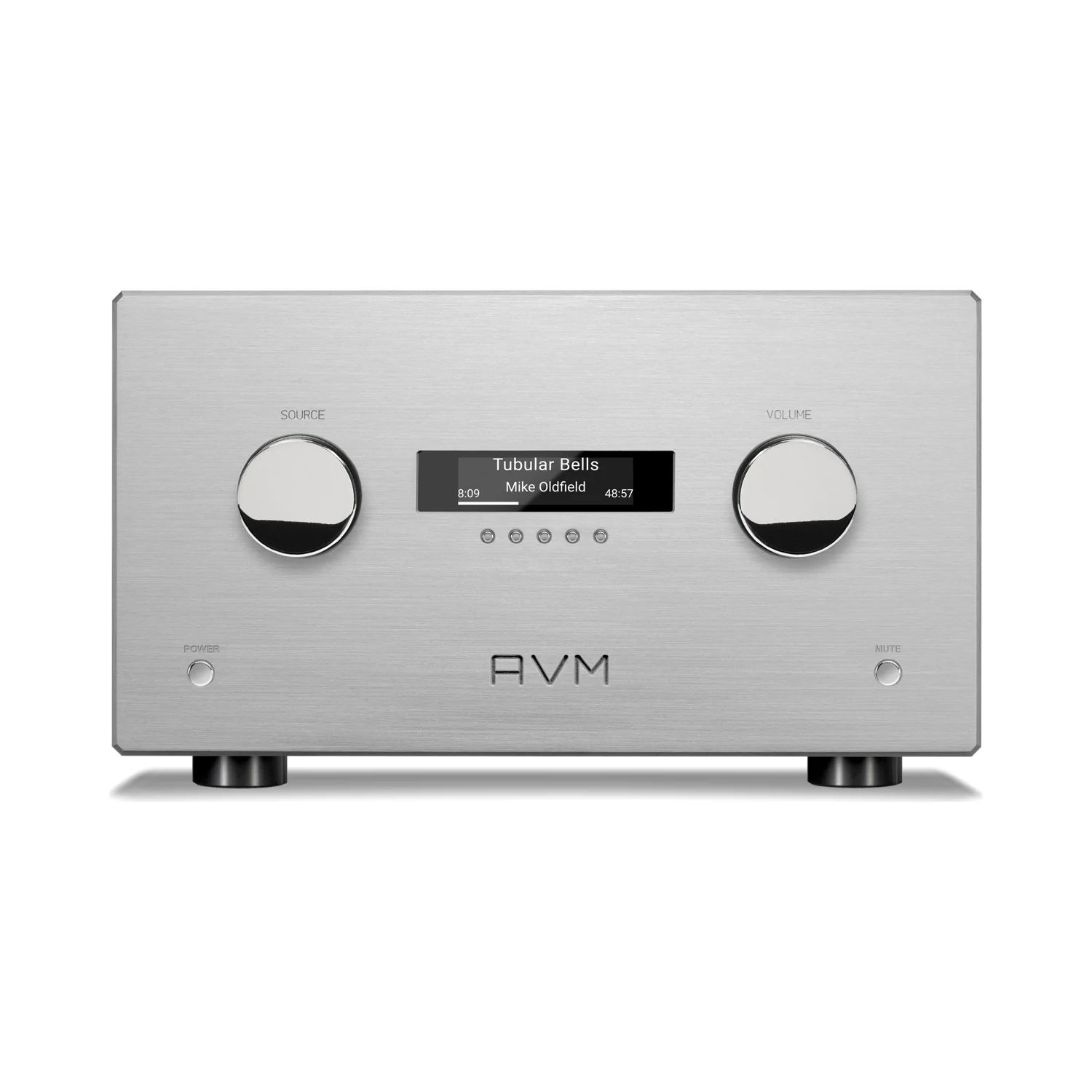 AVM AS XL Alu Silber (silber), Frontansicht