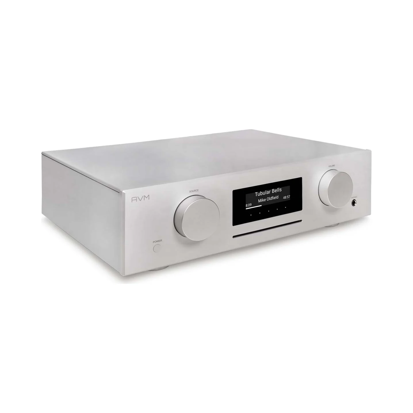 AVM CS 3.3 in Alu Silber (silber), Ansicht von vorn