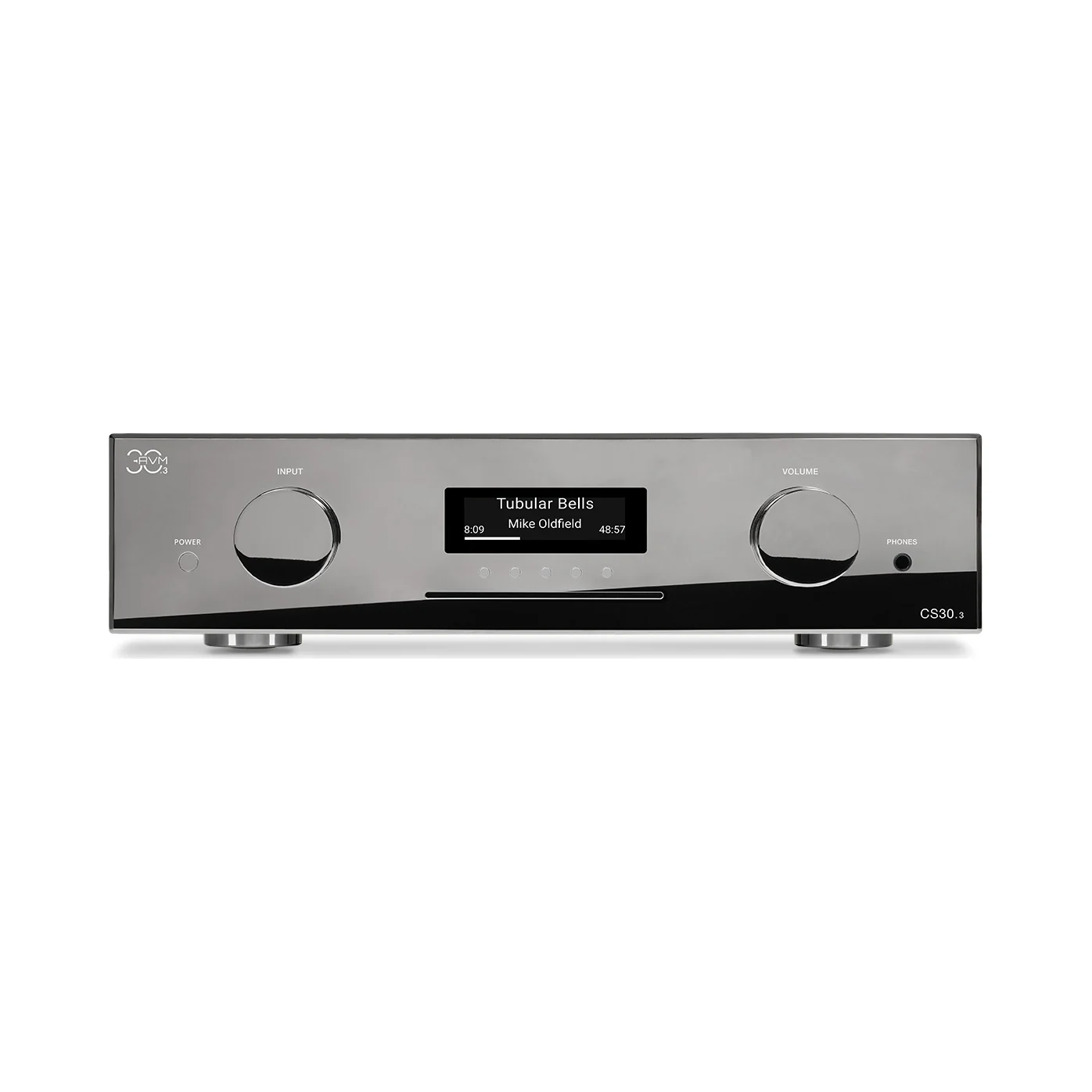 AVM CS 30.3 Streaming-CD-Receiver in der Cellini-Ausführung mit verchromter Front