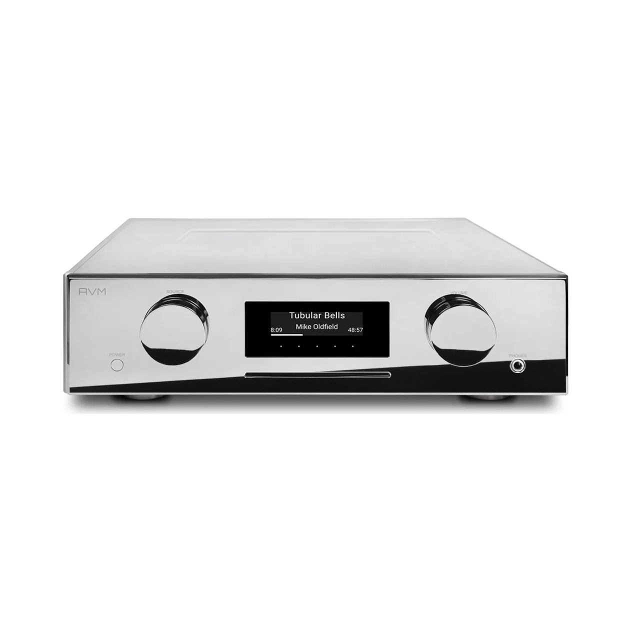 AVM CS 5.3 in Cellini (silber), Ansicht von vorn