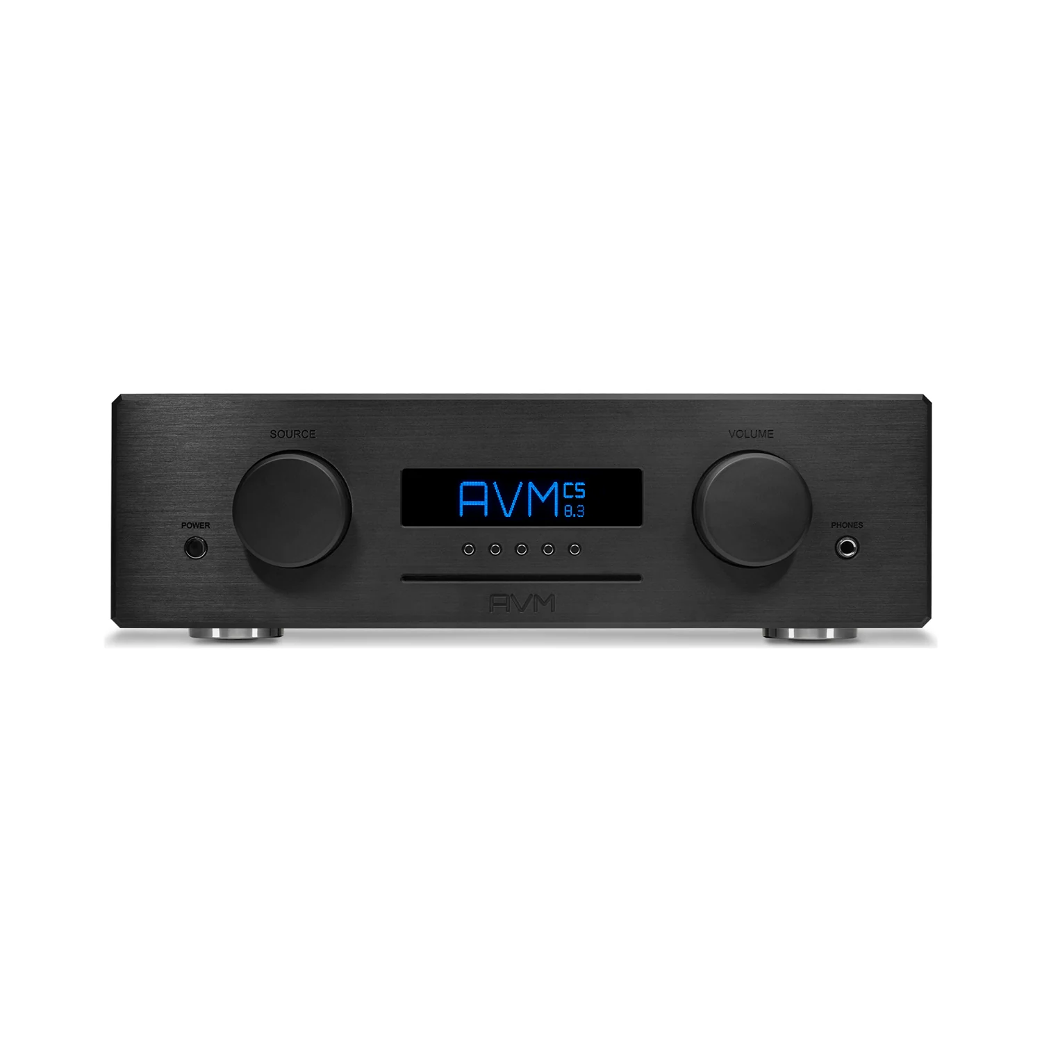 AVM CS 8.3 Black Edition (schwarz), Frontansicht Black Edition