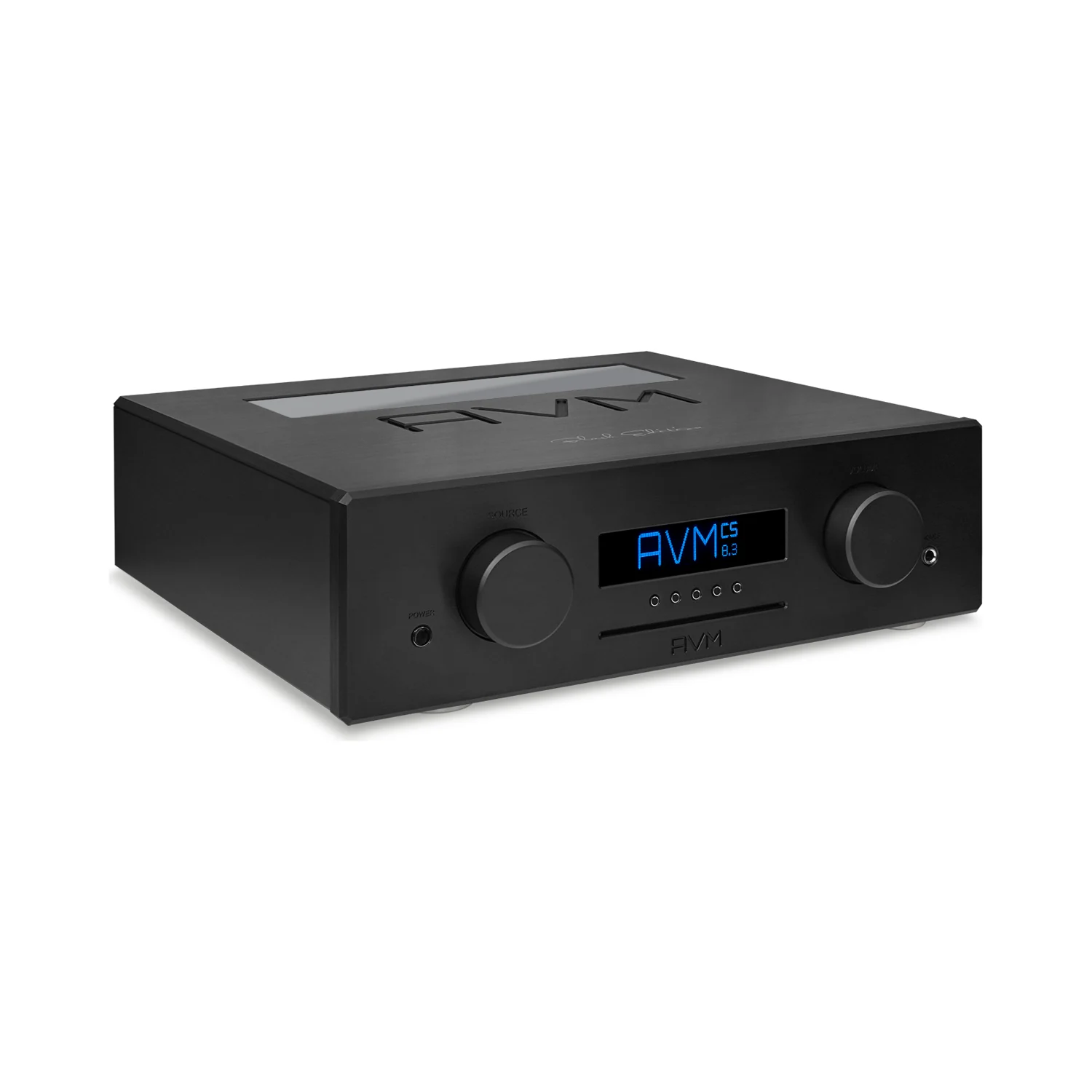 AVM CS 8.3 Black Edition (schwarz), Black Edition schräg von vorn