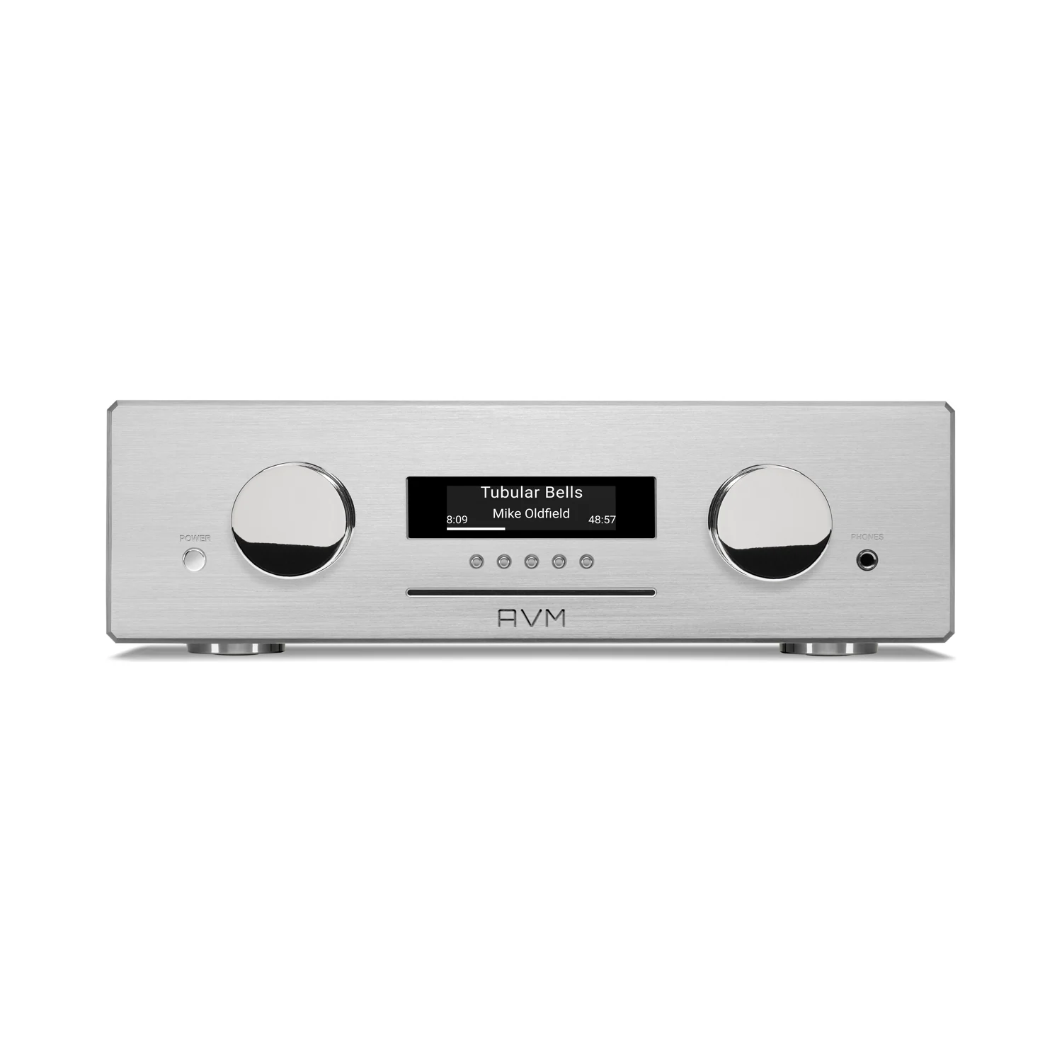 AVM CS 8.3 S Alu Silber (silber), Frontansicht
