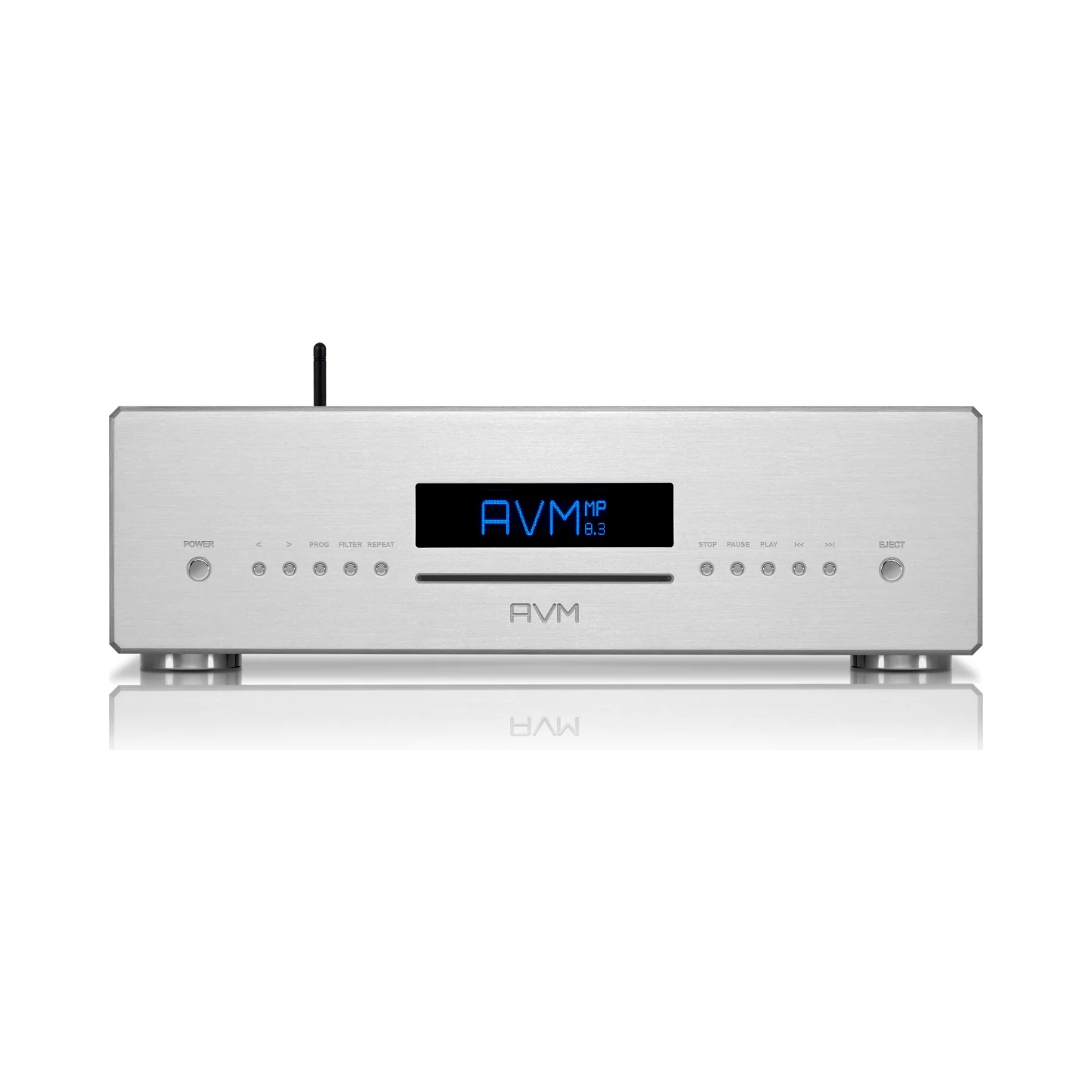 AVM MP 8.3 Alu Silber (silber), Frontansicht
