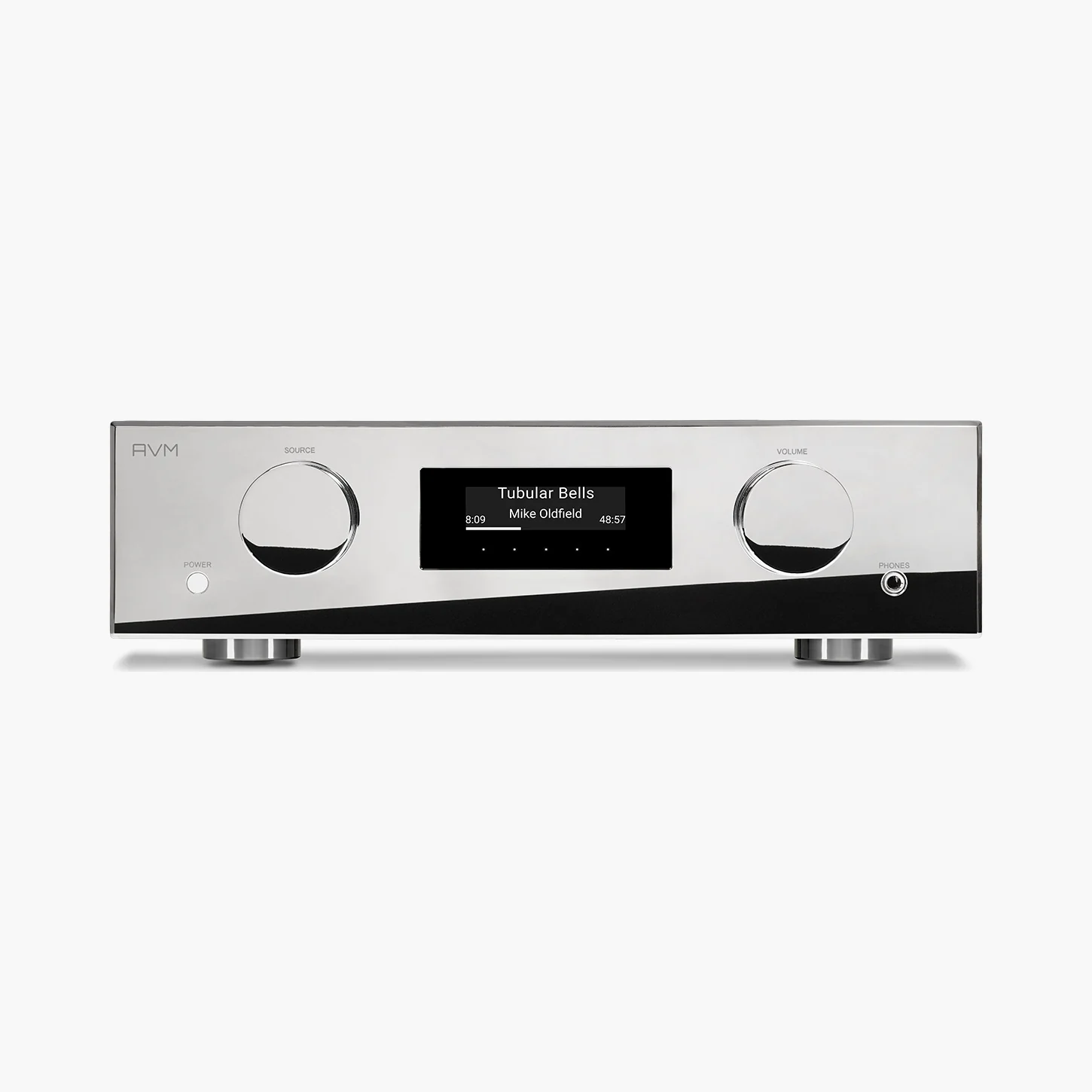AVM PAS 3.3 in Cellini (silber), Ansicht von vorn