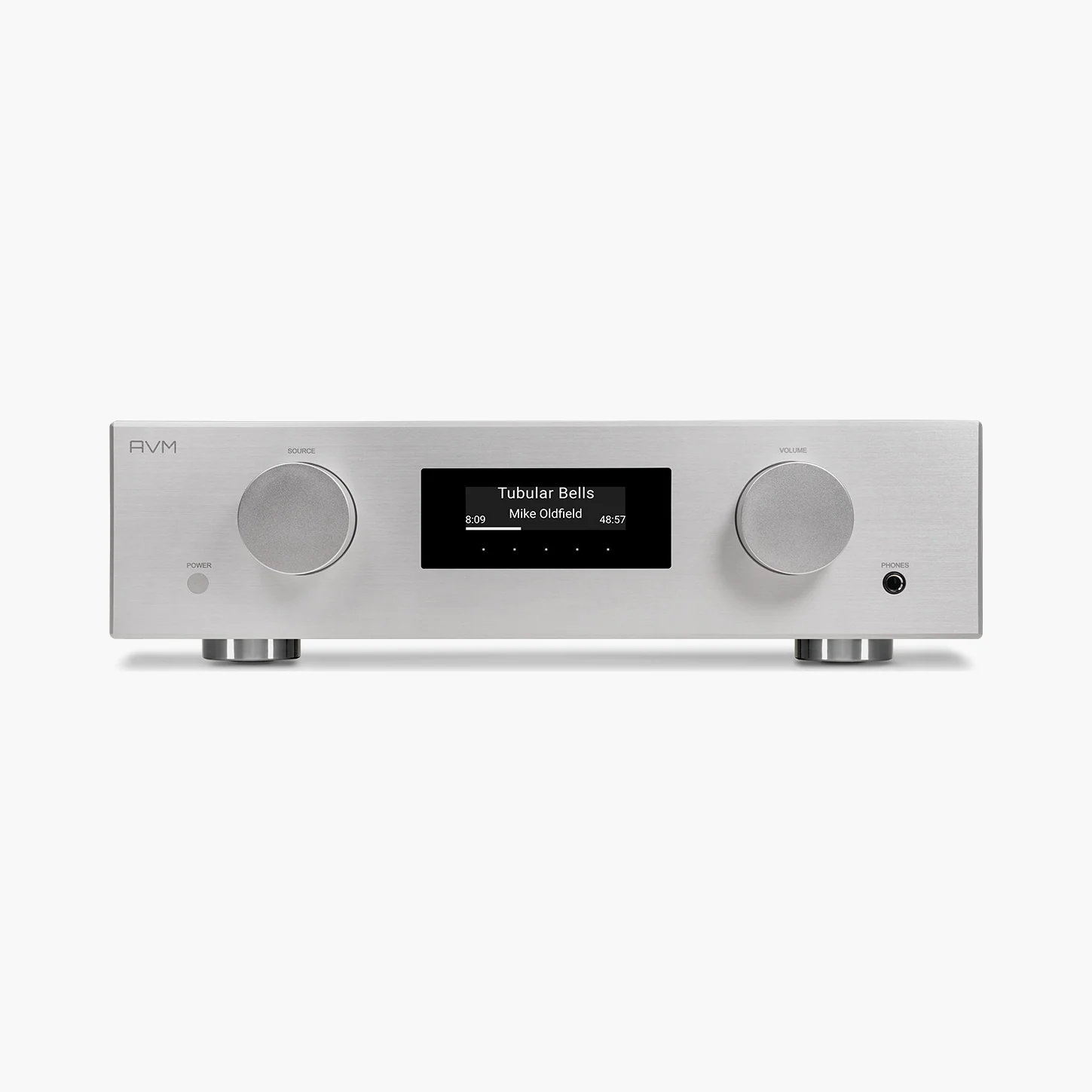 AVM PAS 5.3 in Alu Silber (silber), Ansicht von vorn