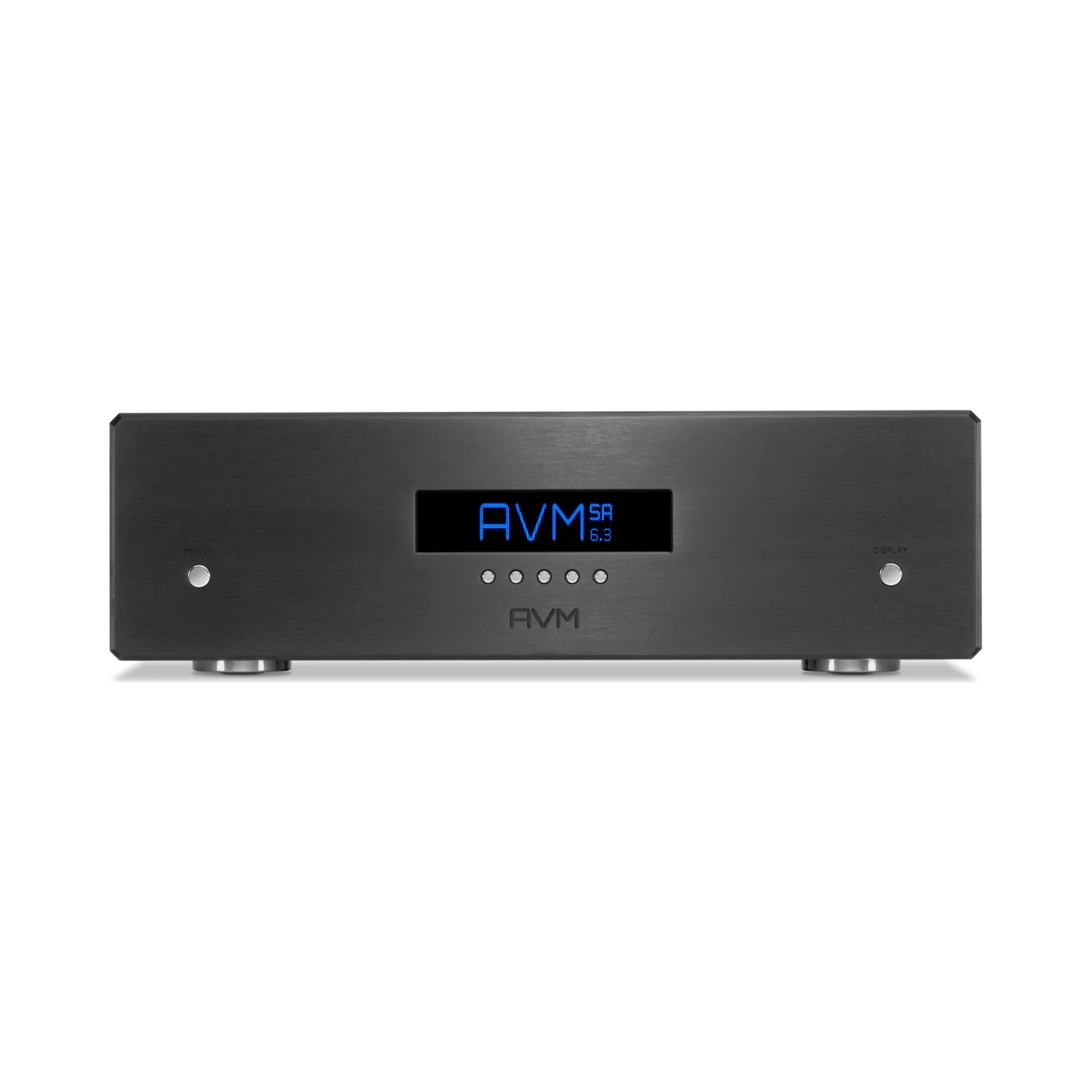 AVM SA 6.3 Alu Black (schwarz), Frontansicht