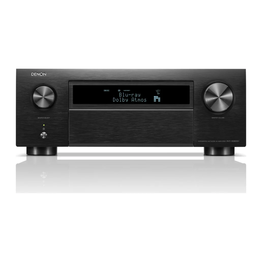 Denon AVC-X6800H Schwarz, Ansicht