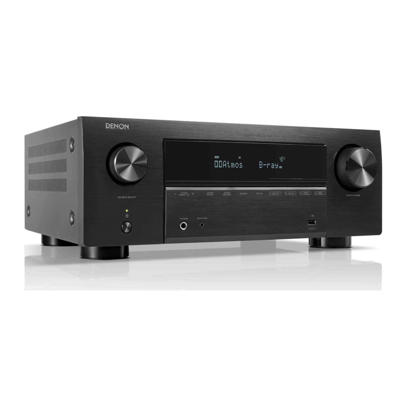 Denon AVR-X2800HDAB Schwarz, Ansicht