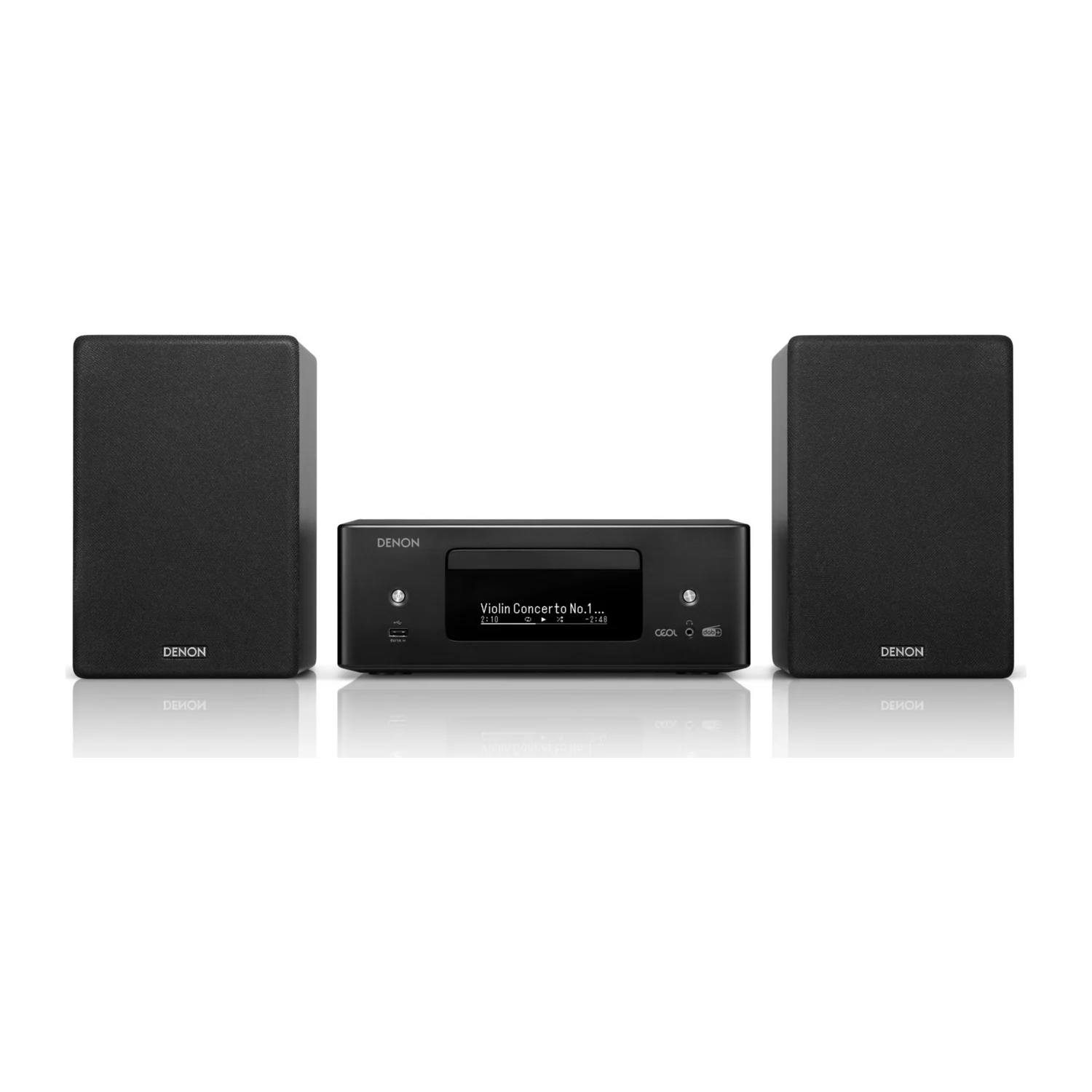 Denon CEOL N12DAB Schwarz, Ansicht