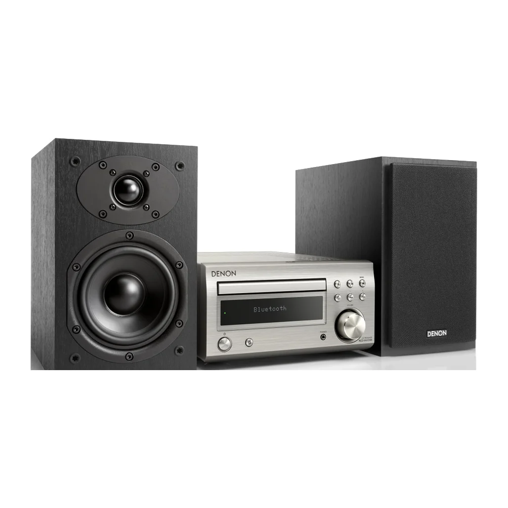 Denon D-M41DAB Silber, Ansicht