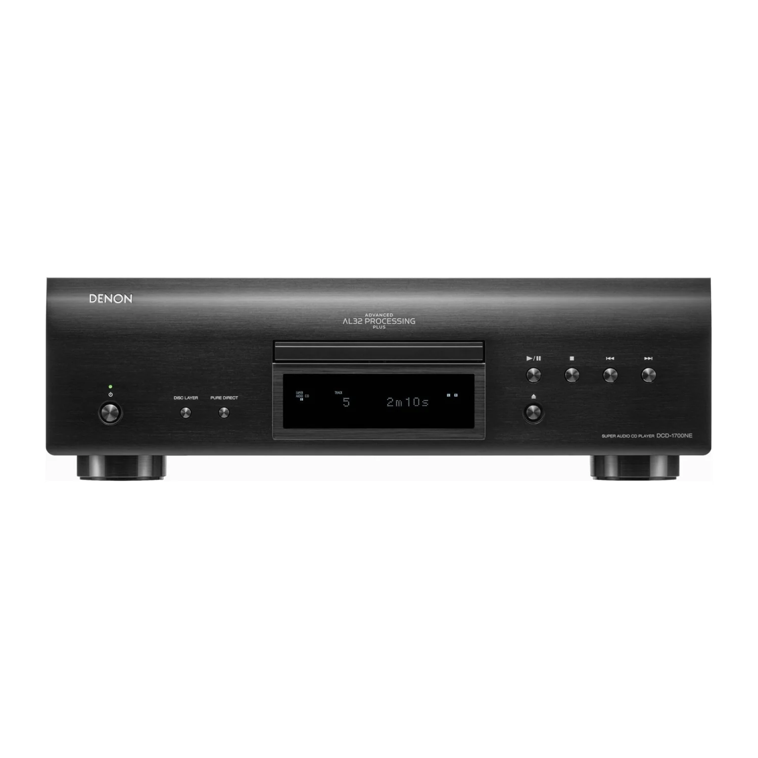 Denon DCD-1700NE Schwarz, Ansicht