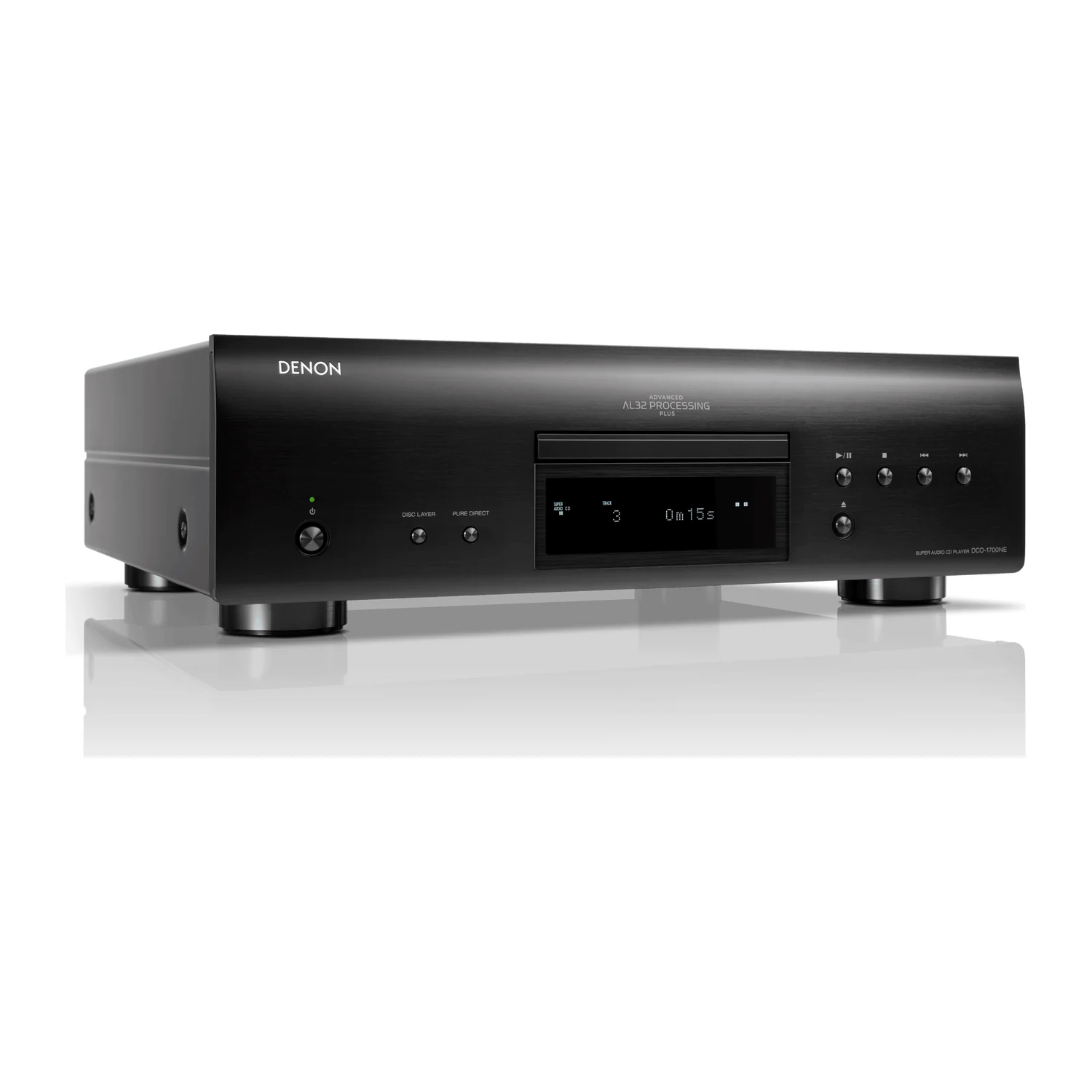 Denon DCD-1700NE, Winkelansicht