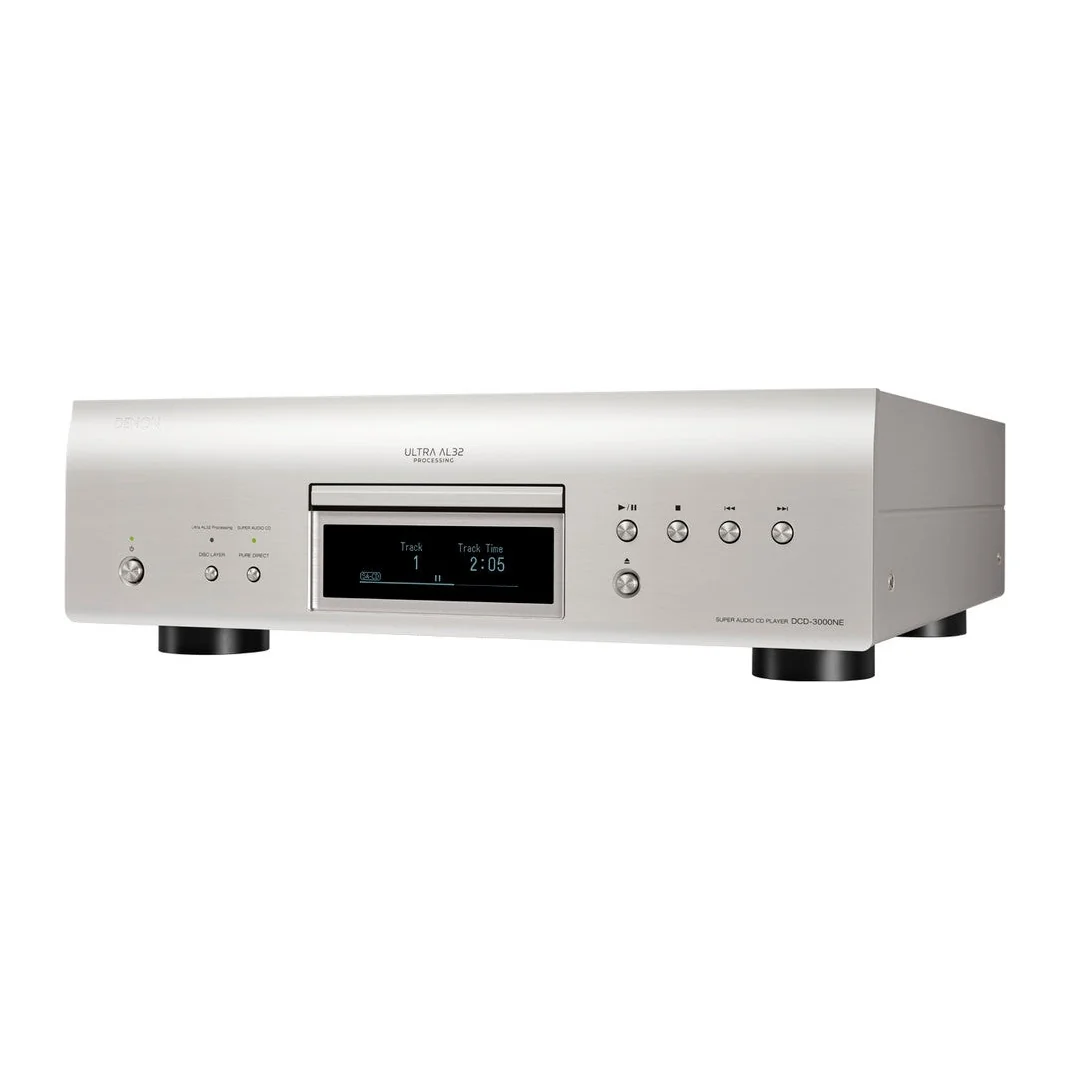 Denon DCD-3000NE Silber, Ansicht