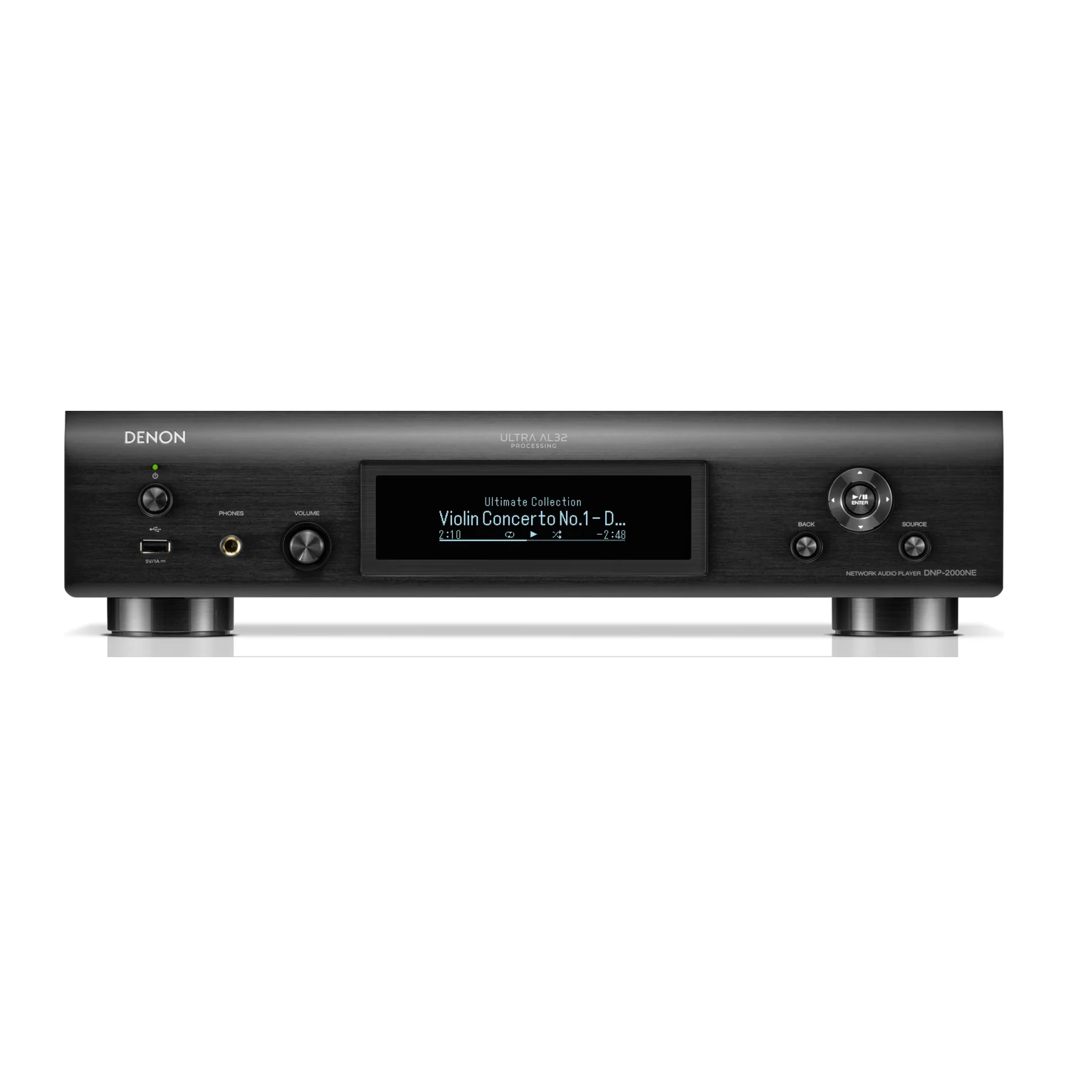 Denon DNP-2000NE Schwarz, Ansicht