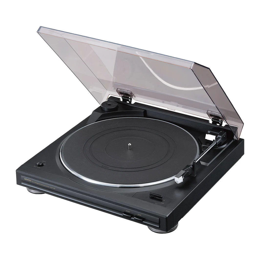 Denon DP-29F Schwarz, Ansicht