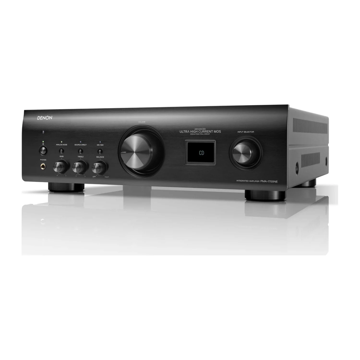 Denon PMA-1700NE Schwarz, Ansicht